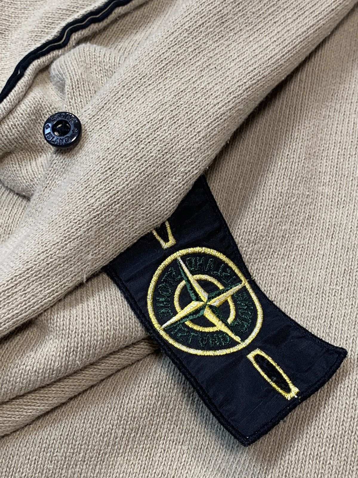 Stone Island × Vintage SS04 STONE ISLAND YELLOW CREWNECK SWEATSHIRT Size US M / EU 48-50 / 2 - 17 Thumbnail