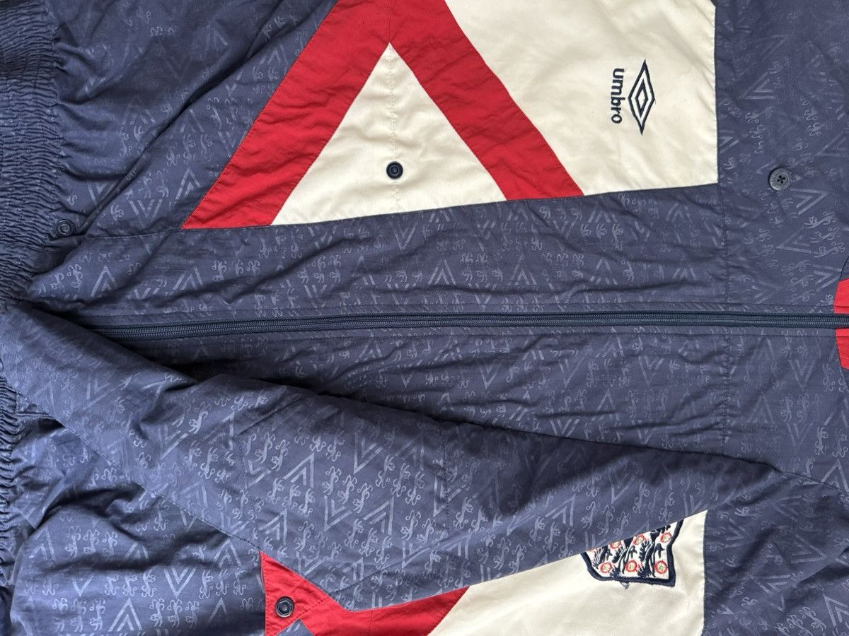 Umbro Vintage 1990 1992 England Umbro Men’s Track Football Jacket Size US XL / EU 56 / 4 - 5 Thumbnail