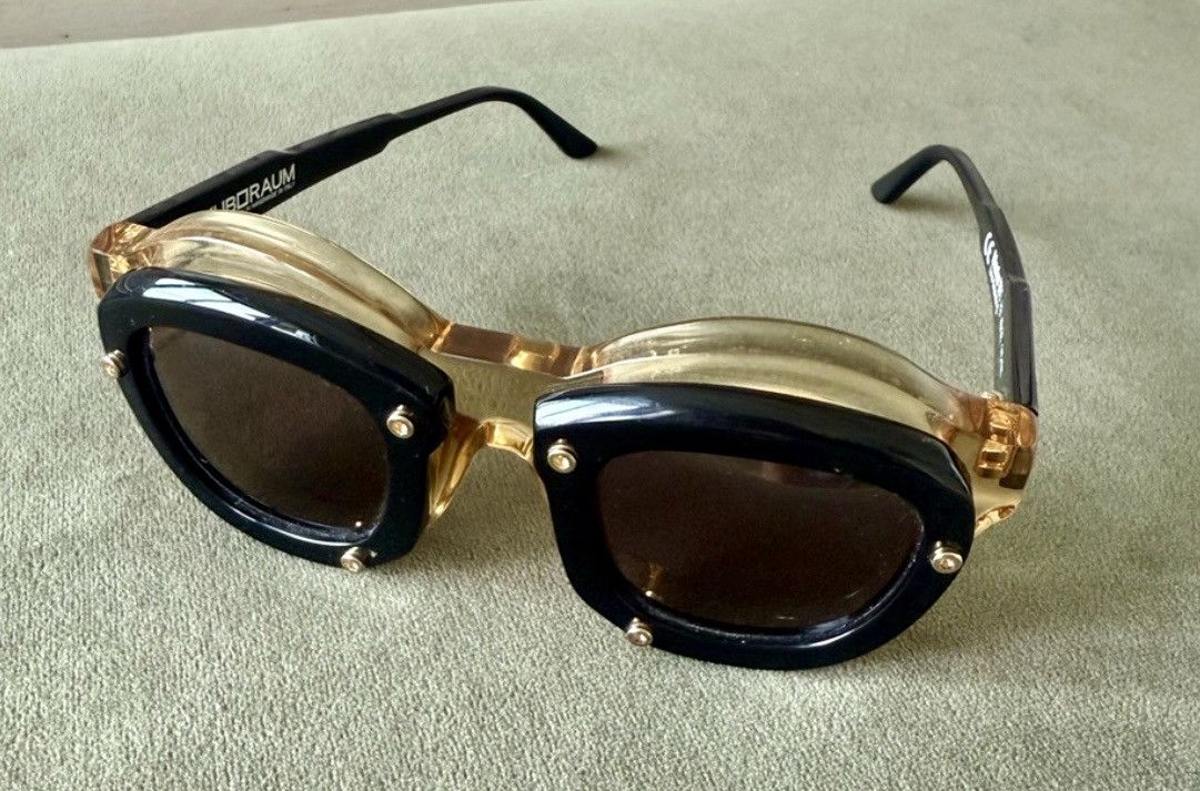 Kuboraum Kuboraum Maske W1 Honey/Black Sunglasses Size ONE SIZE - 2 Thumbnail