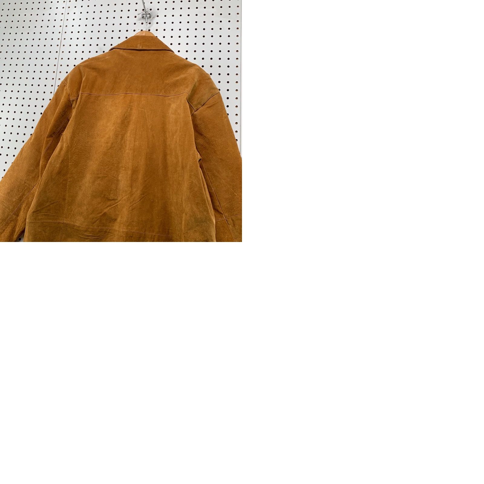 Haband Haband Executive Division Suede Blazer Jacket Mens Large Brown Sports Coat Size 42R - 10 Thumbnail