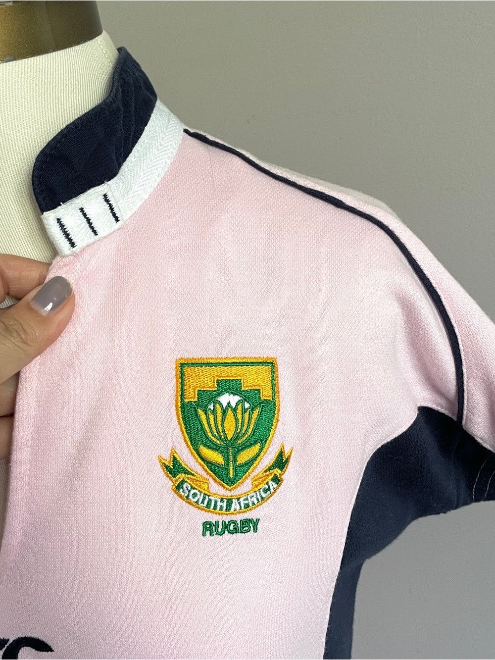 Canterbury of New Zealand Vintage Canterbury South African Springboks Rugby Shirt 🇿🇦 Size M / US 6-8 / IT 42-44 - 5 Thumbnail