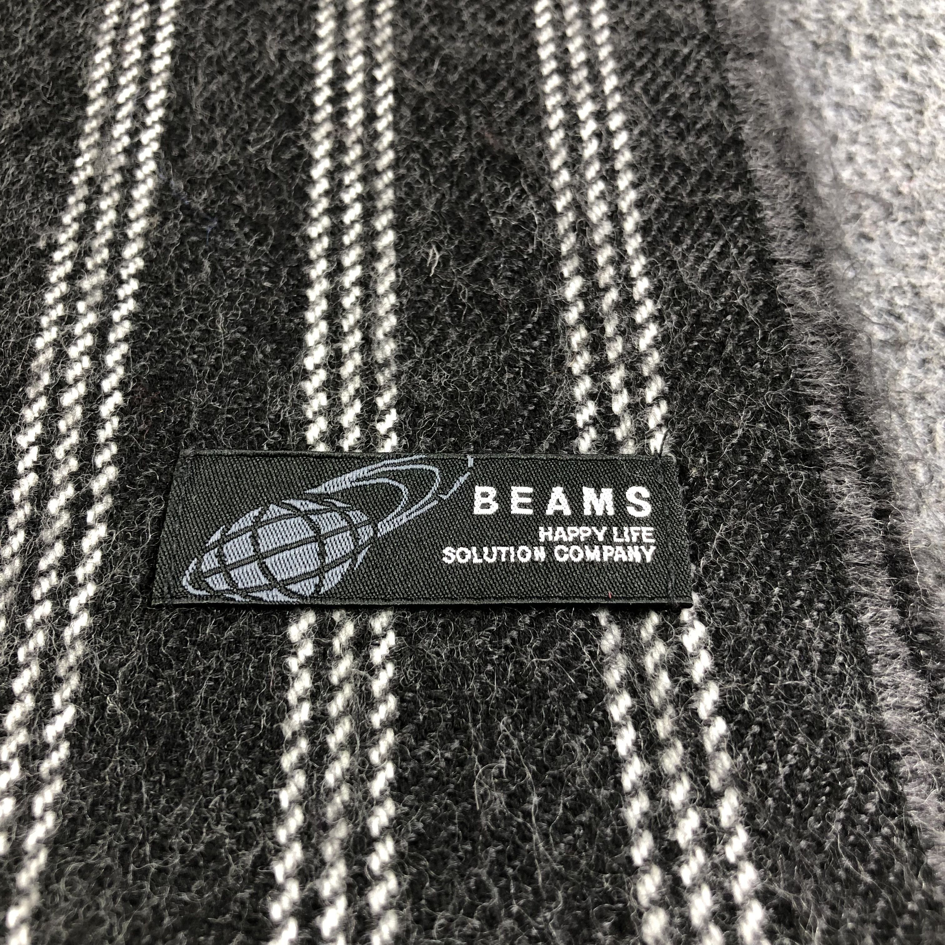 Beams Plus Beams Striped Scarf Muffler V1912 Size ONE SIZE - 4 Thumbnail