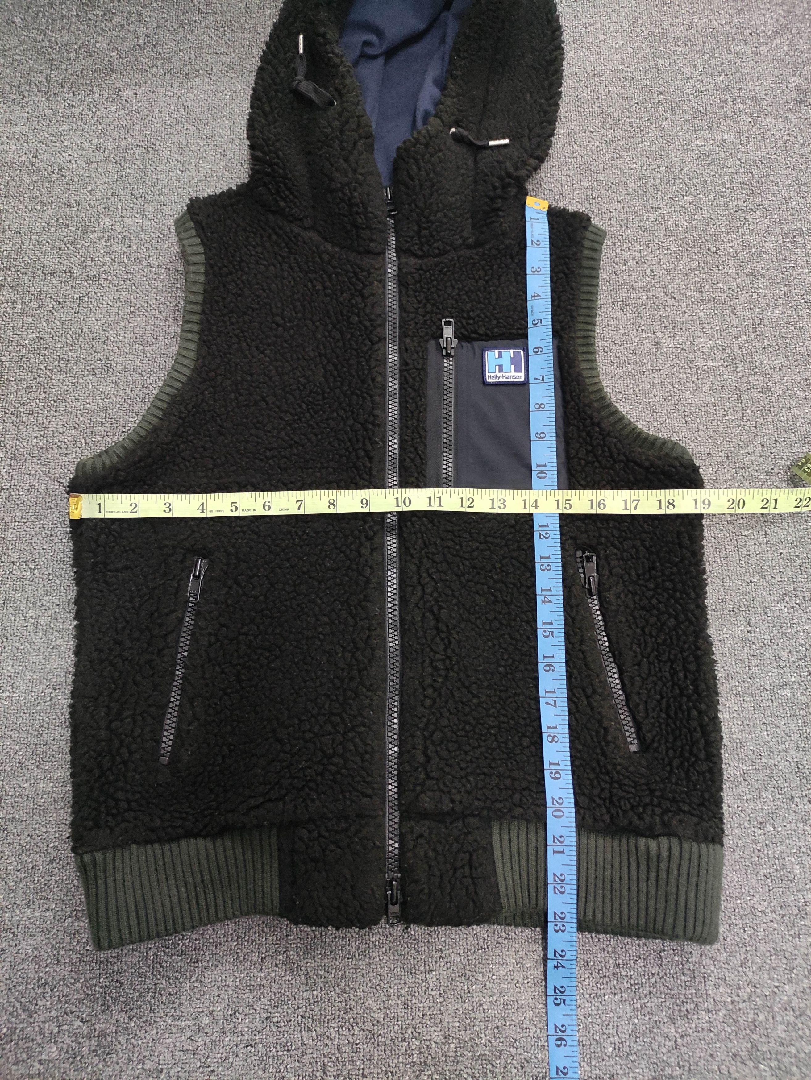 Helly Hansen Vintage Helly Hansen Sherpa Vest Hoodie Zipper Size US S / EU 44-46 / 1 - 10 Thumbnail