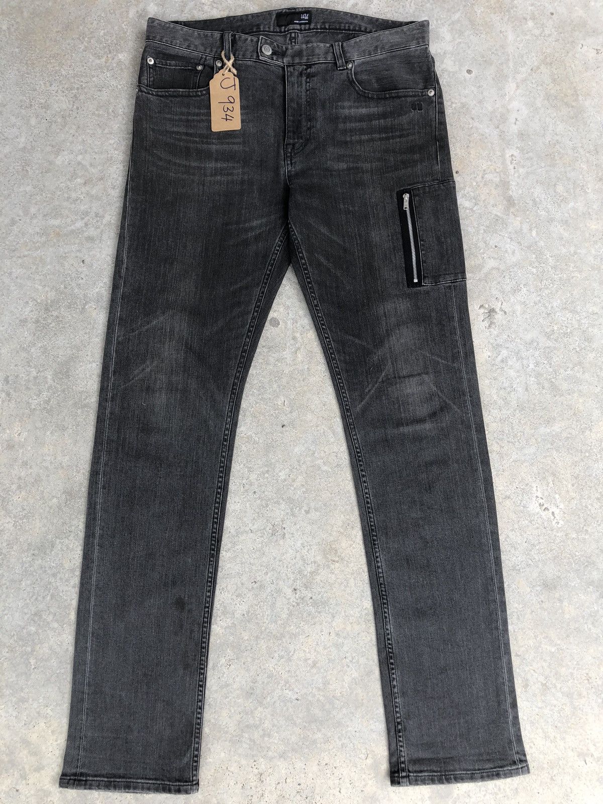 Undercover × Uniqlo Undercover x Uniqlo Skinny Jeans Distressed Jeans Size US 33 - 1 Thumbnail