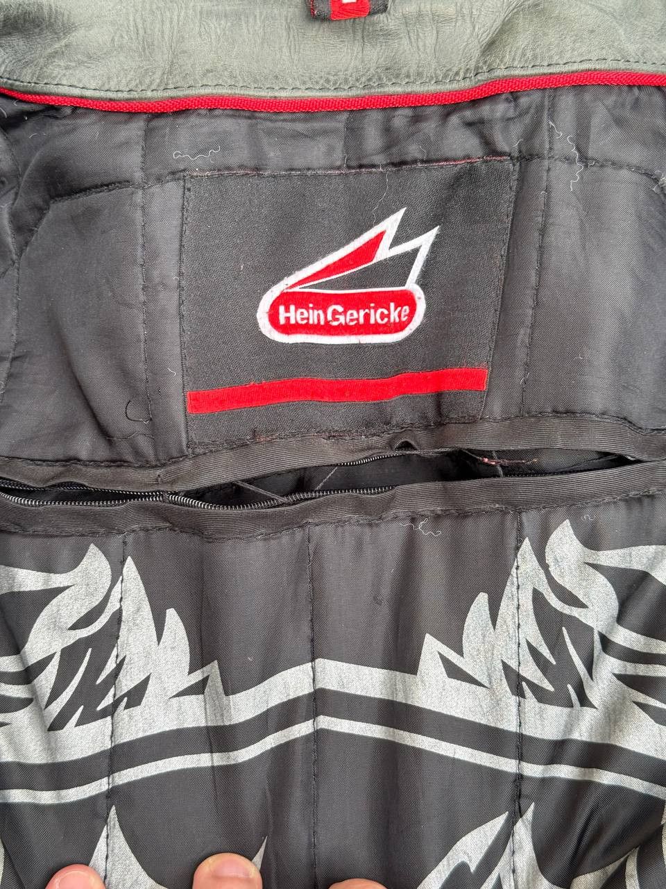 Hein Gericke Hein Gericke Distressed Moto Leather Biker Jacket Cafe Racer Size US L / EU 52-54 / 3 - 14 Thumbnail