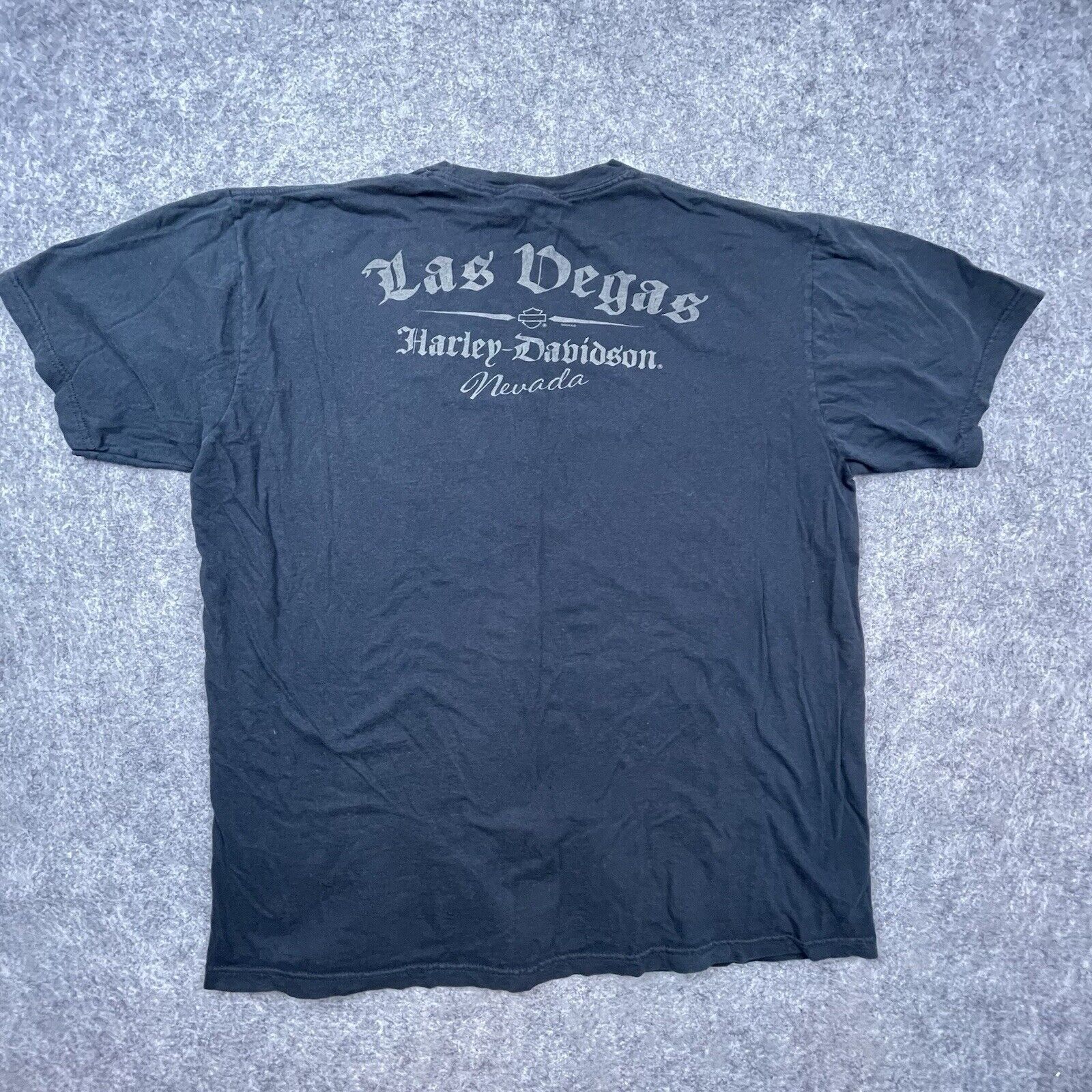 Harley Davidson Harley Davidson Shirt 2XL Flying Skull Wings Vegas Halloween Size US XXL / EU 58 / 5 - 2 Thumbnail