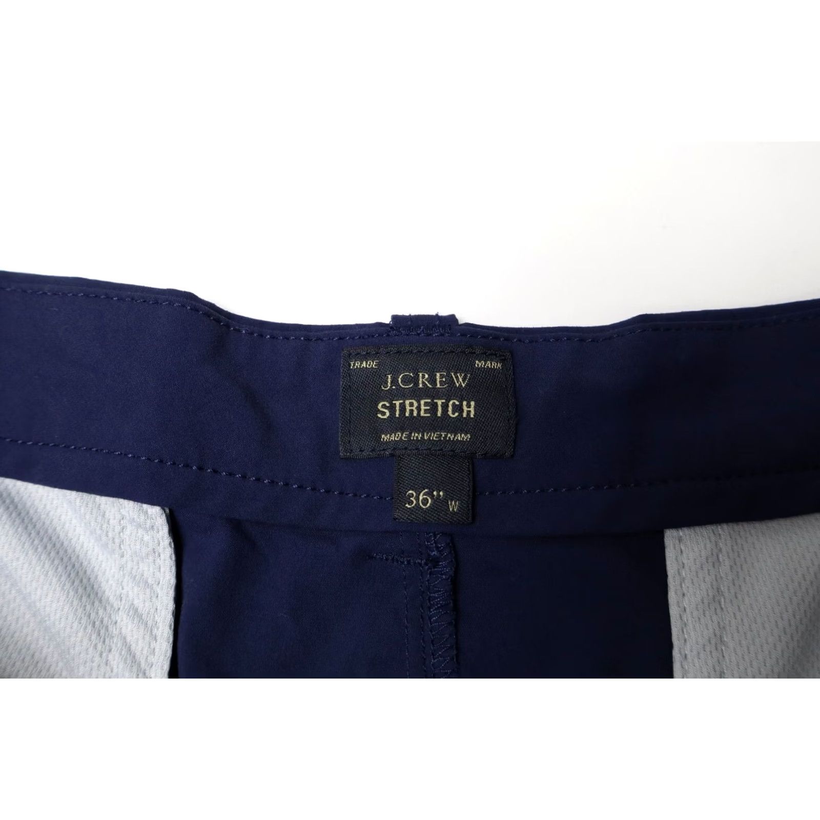 J.Crew J.CREW Stretch Shorts Men W36 Classic Chino Slim Blue Zip Fly Lined Shorts Size US 36 / EU 52 - 6 Thumbnail