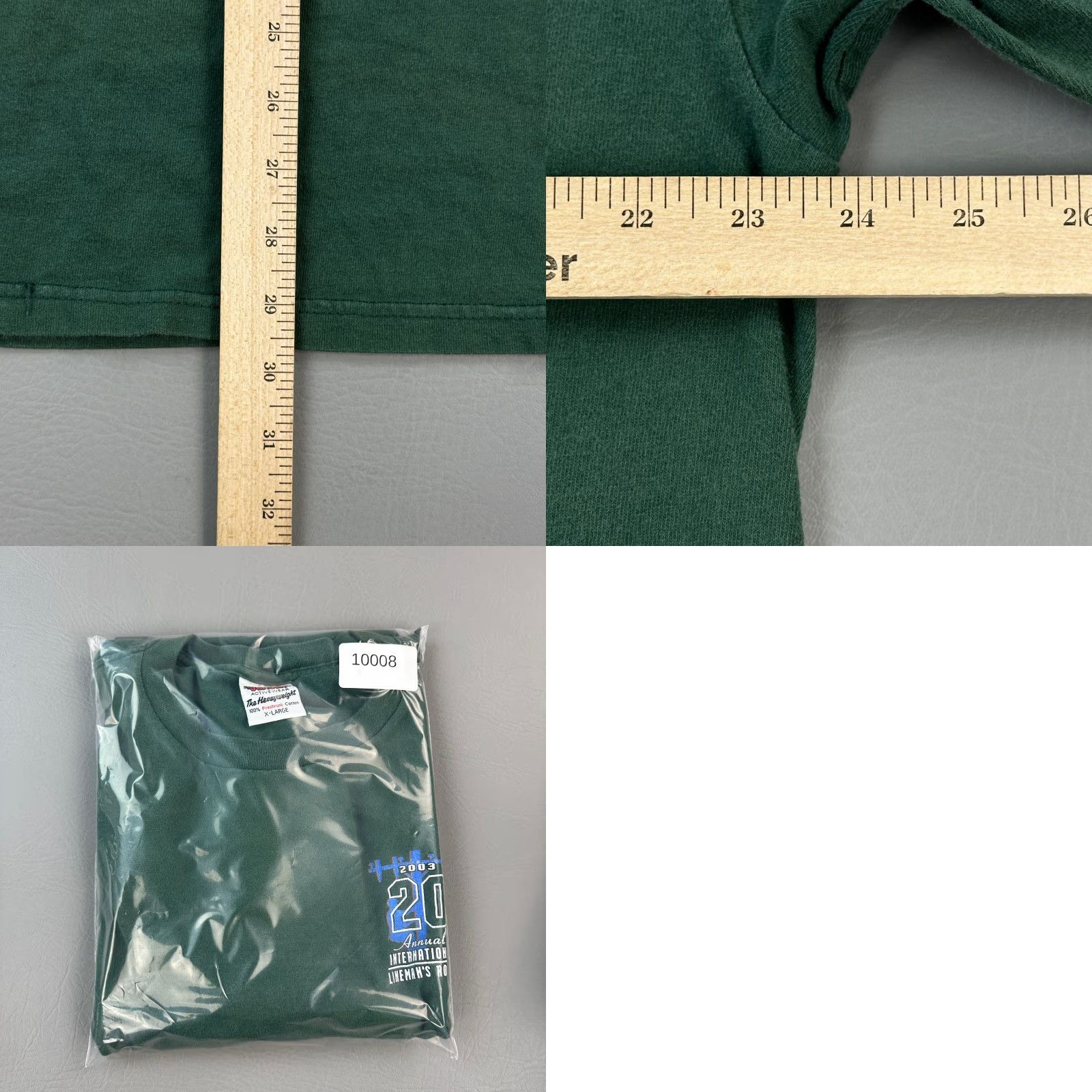 Vintage VINTAGE Jensen Shirt Mens XL Green Long Sleeve 2003 Lineman Rodeo USA Made Y2K Size US XL / EU 56 / 4 - 9 Thumbnail