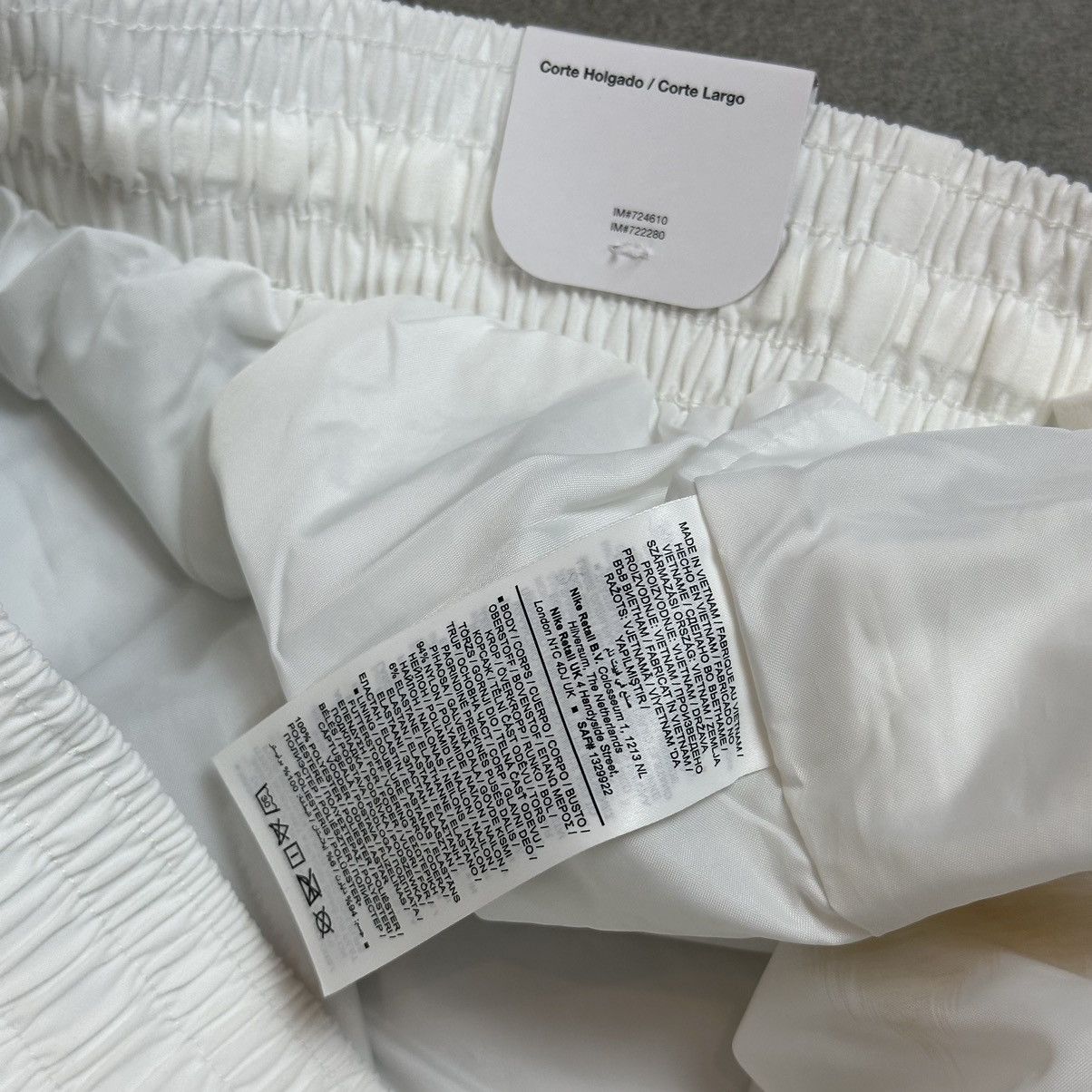 Nike Nike nylon jogger pants white L oversize parachute y2k Size US 34 / EU 50 - 5 Thumbnail
