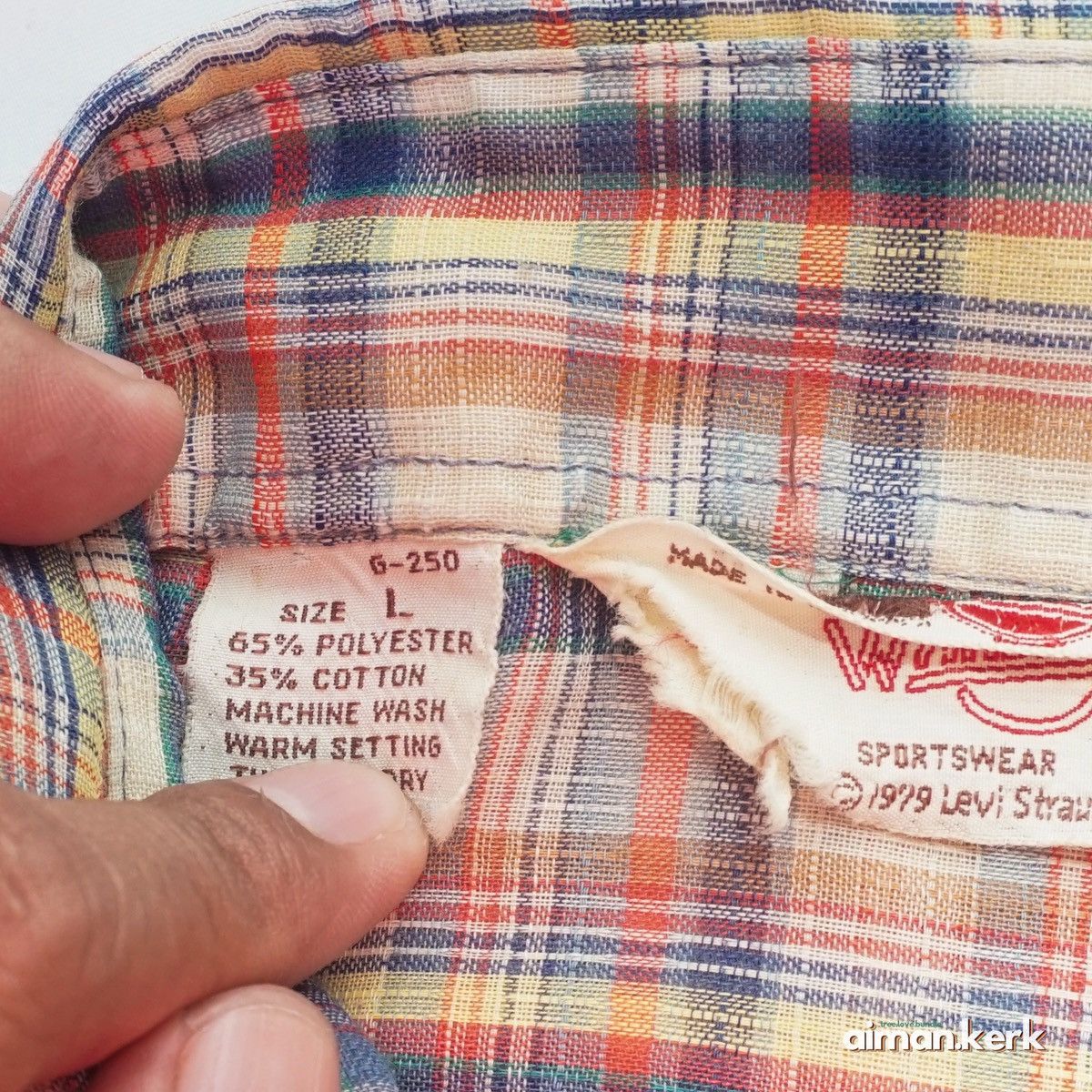 Levi's × Vintage [L] 1979 vintage LEVIS big E Wildfire button shirt Size US L / EU 52-54 / 3 - 4 Thumbnail