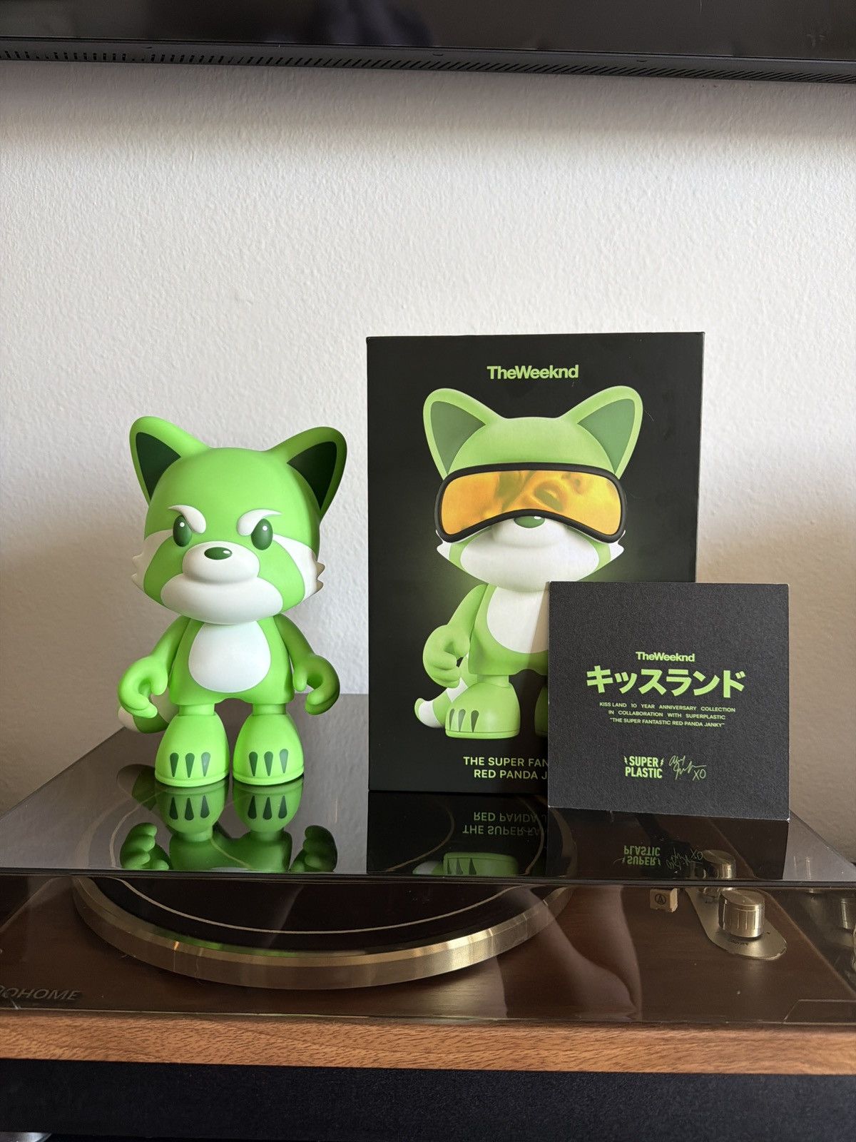 Medicom Toy × The Weeknd The Weeknd X SuperPlastic Red Panda Janky Size ONE SIZE - 2 Thumbnail