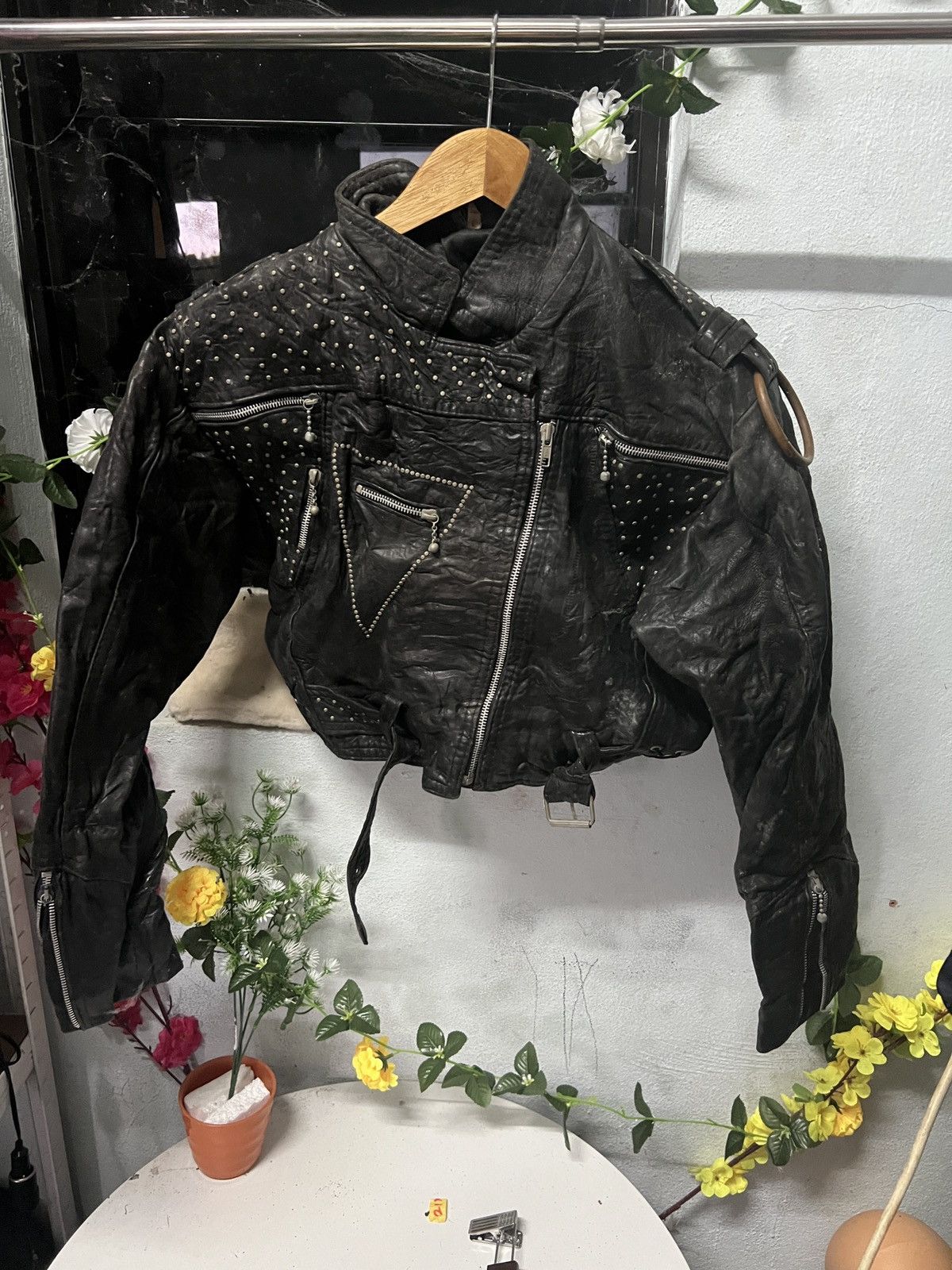 Designer × Le Grande Bleu (L.G.B.) × Seditionaries Leather Jacket DECK HAND By WHITEBOYS Size US M / EU 48-50 / 2 - 2 Thumbnail