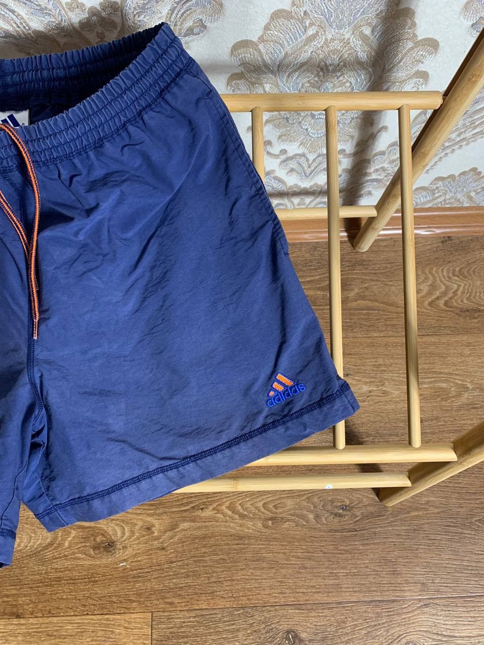 Adidas × Vintage VERY RARE ADIDAS RETRO MULTI LOGO NYLON SHORTS Y2K 90s SK8 Size US 32 / EU 48 - 2 Thumbnail
