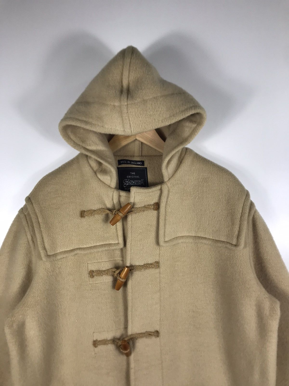 Gloverall × Vintage 🌟Gloverall Hooded Wool Duffle Long Coat Size US M / EU 48-50 / 2 - 4 Thumbnail