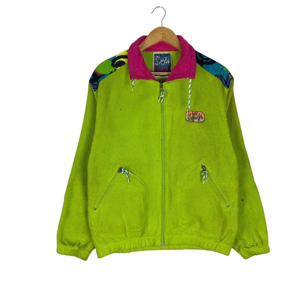 Ellesse ☀️ELLESSE FLEECE HIJAU PUCUK PISANG SNOWBOARD JACKET Size US L / EU 52-54 / 3 - 2 Thumbnail