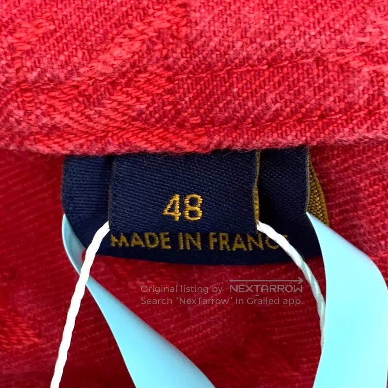 Louis Vuitton Louis Vuitton Monogram red logo full-print cotton lapel zi Size US M / EU 48-50 / 2 - 6 Thumbnail