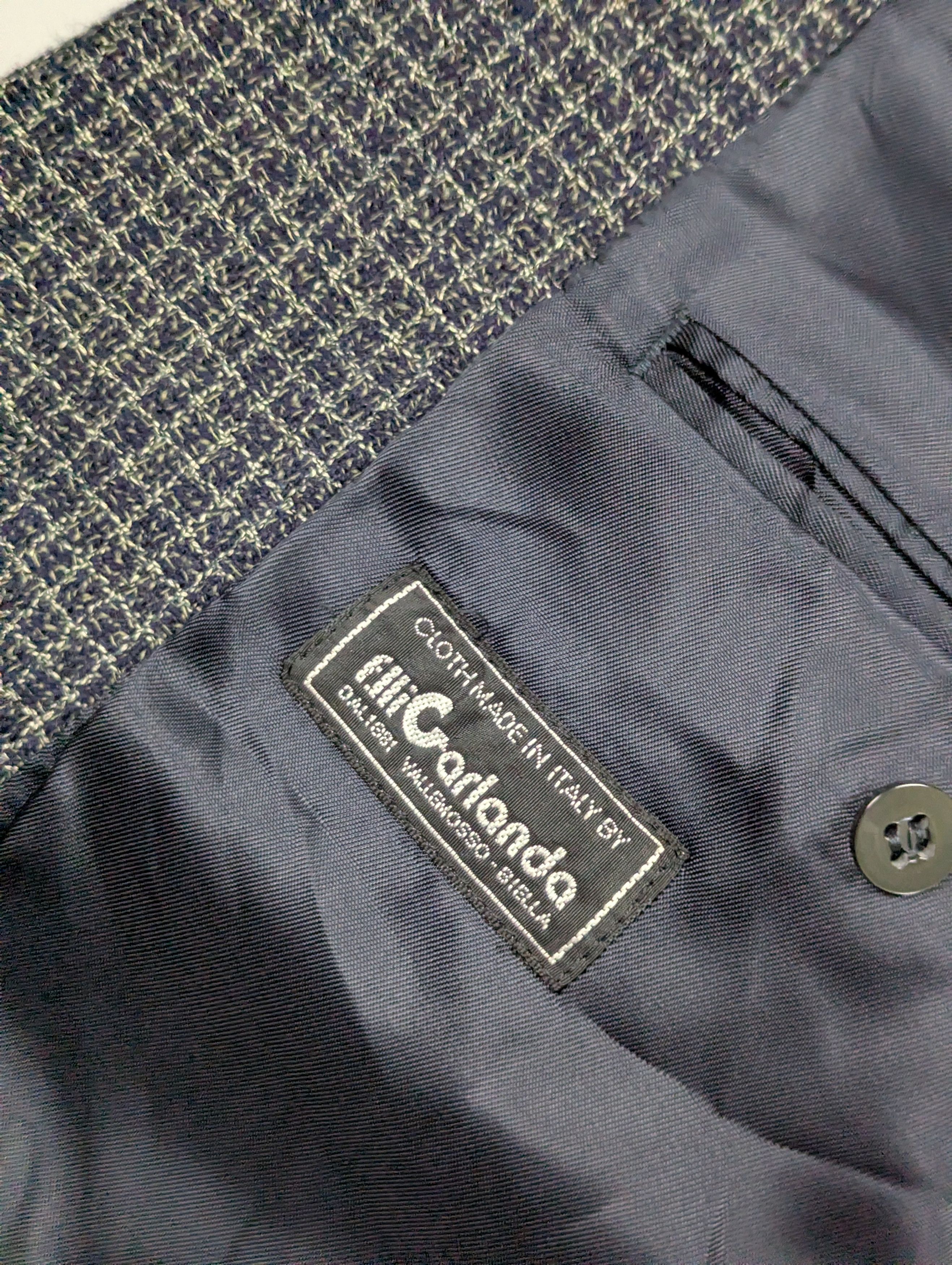 Vintage Vintage Carl Gross Wool Blazer Tailored by Leffers Men’s XL Size 52R - 11 Thumbnail
