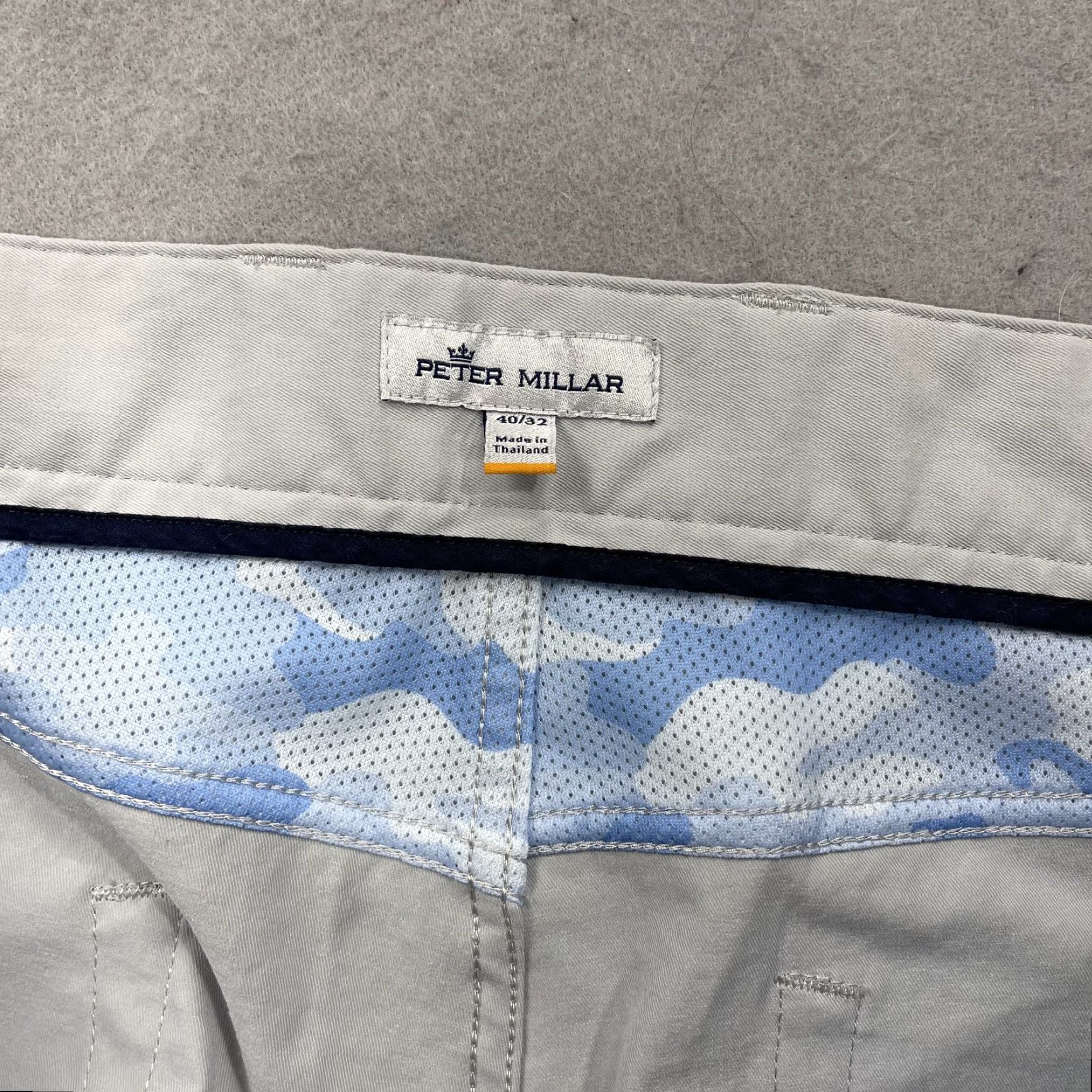 Peter Millar Peter Millar Pants Mens 40x32 Gray Performance Five Pocket Pant Golf Chino EB66 Pants Mens 40x32 Gray Peter Millar 5-Pocket Chino Straight Mens Size US 40 / EU 56 - 5 Thumbnail