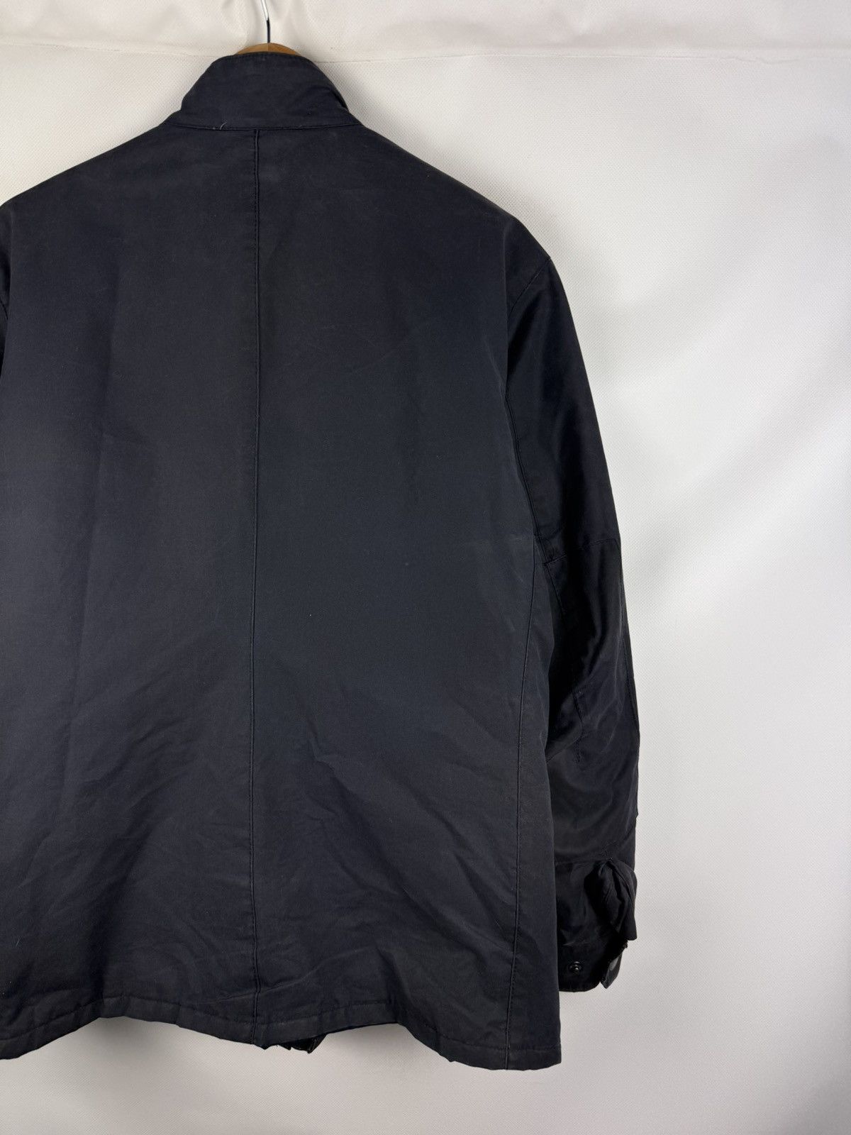 Barbour Barbour International Duke Multipocket Waxed Cotton Jacket Size US XL / EU 56 / 4 - 16 Thumbnail