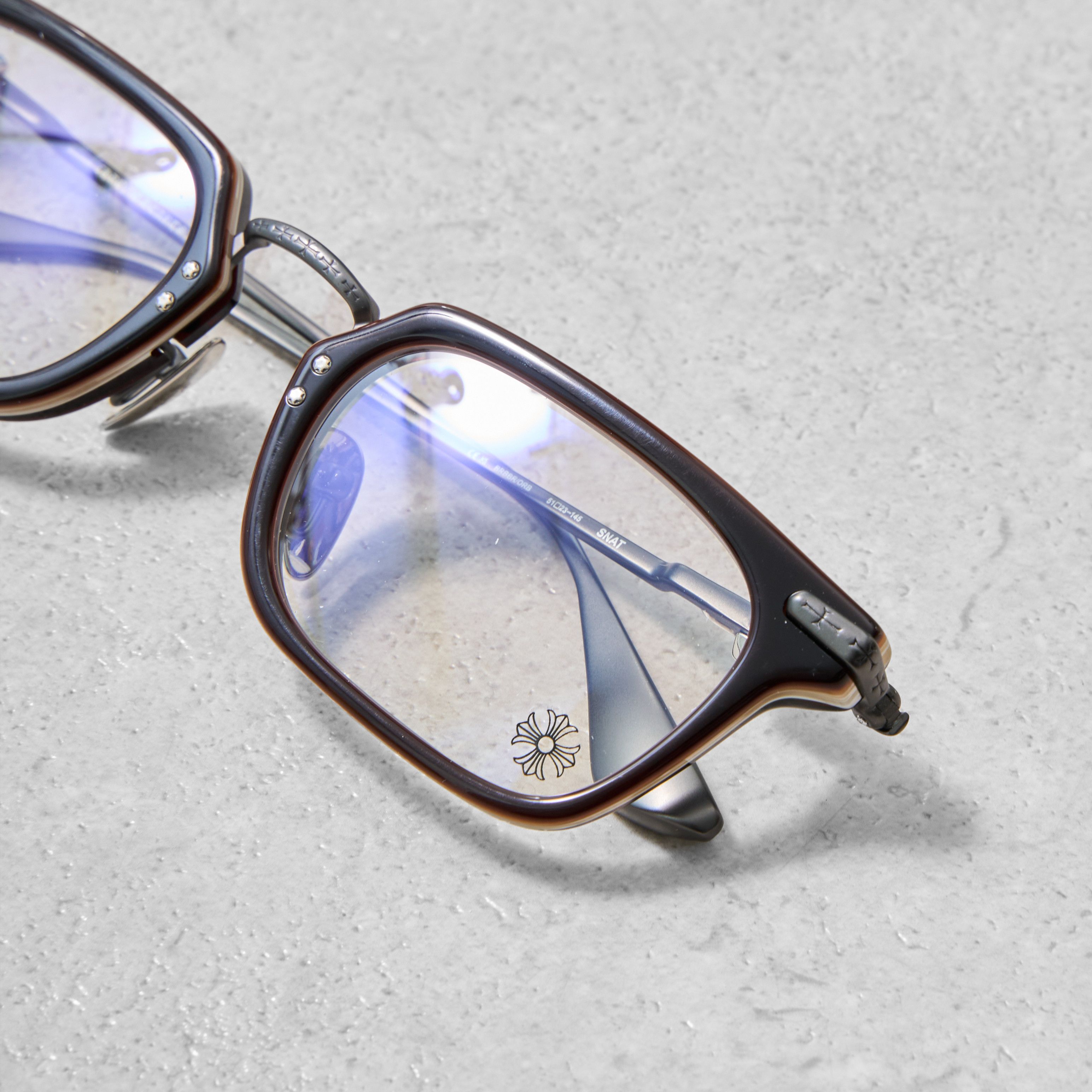 Chrome Hearts CHROME HEARTS SNAT BROWN BONE BROWN/ORB Size ONE SIZE - 5 Thumbnail