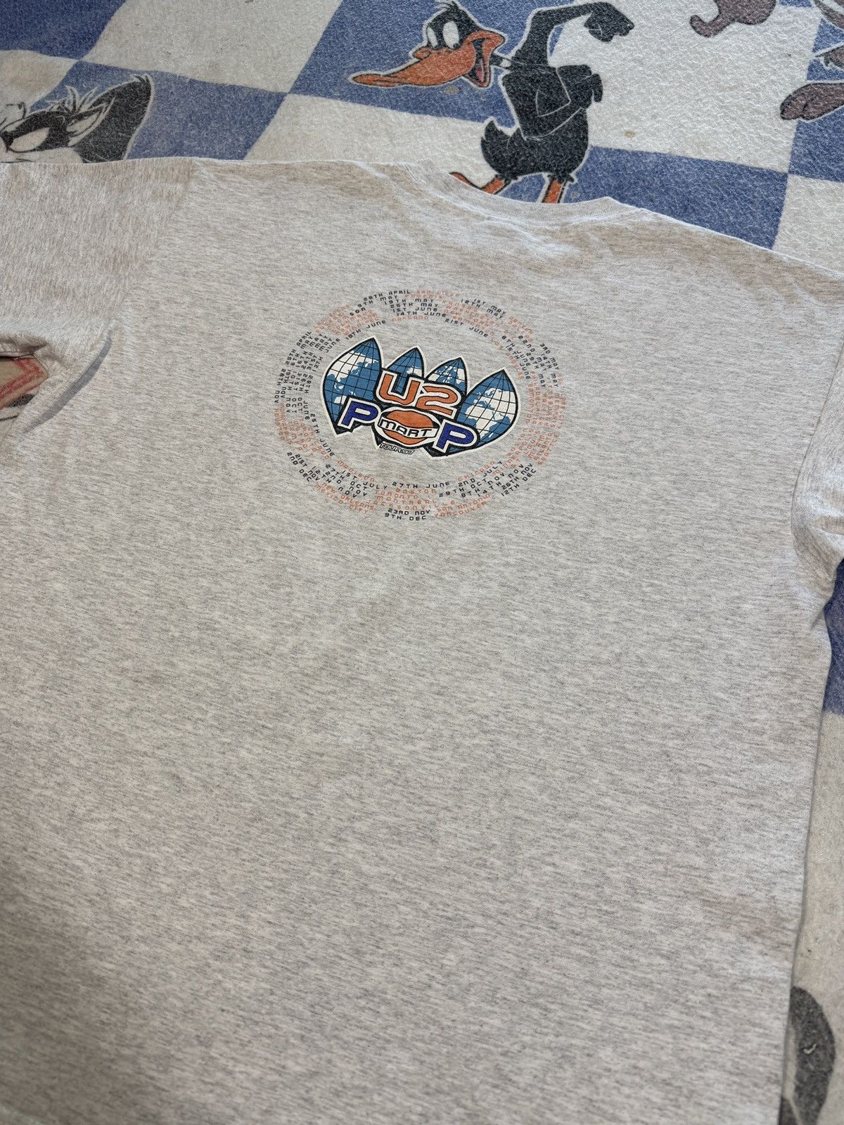 Band Tees Vintage U2 tee Size US XL / EU 56 / 4 - 4 Thumbnail