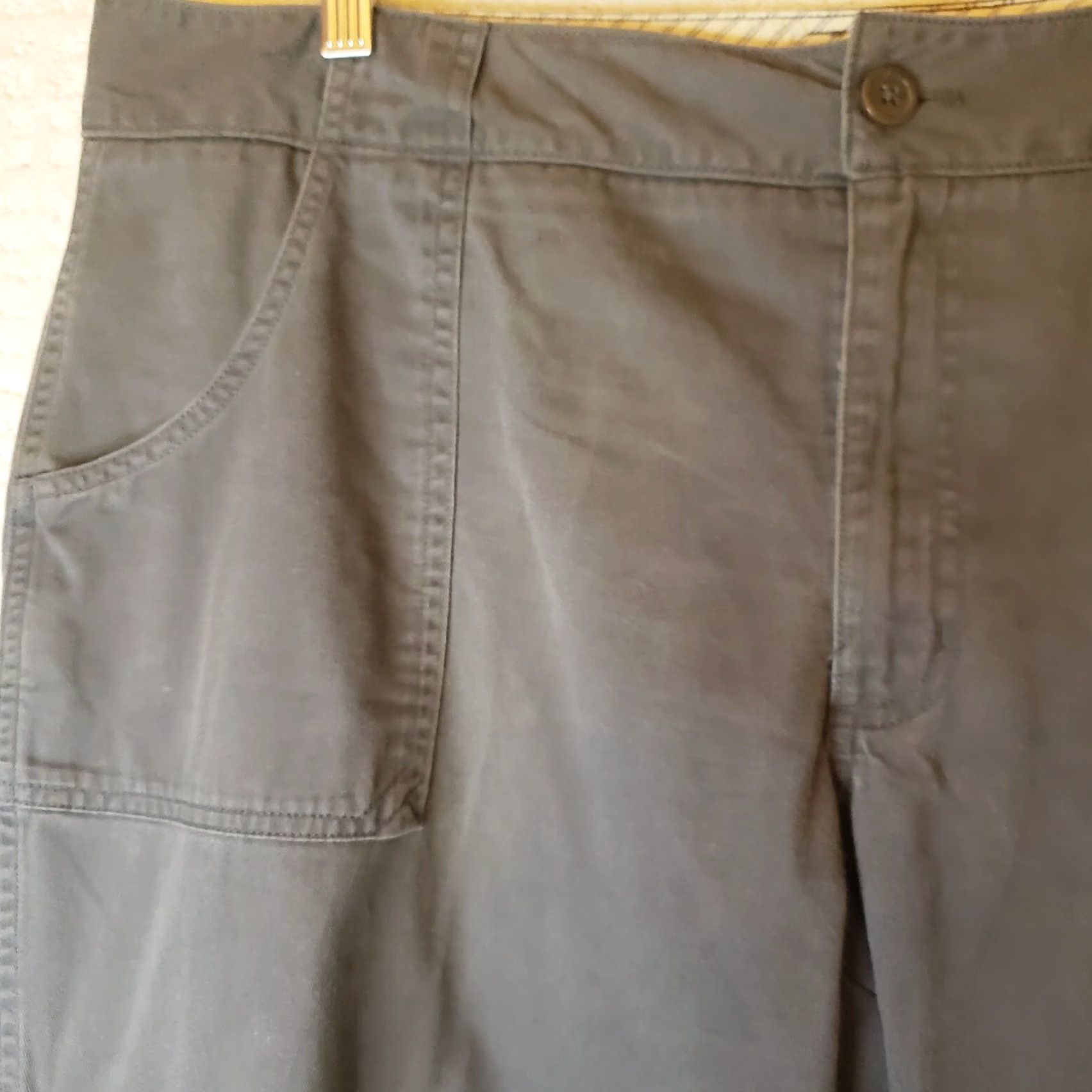 Carhartt Carhartt Womens Pants Regular Steel Gray 100% Cotton 18x30" Rugged Flex Cargo Pocketed WB051 COA Size 40" / US 18 - 4 Thumbnail