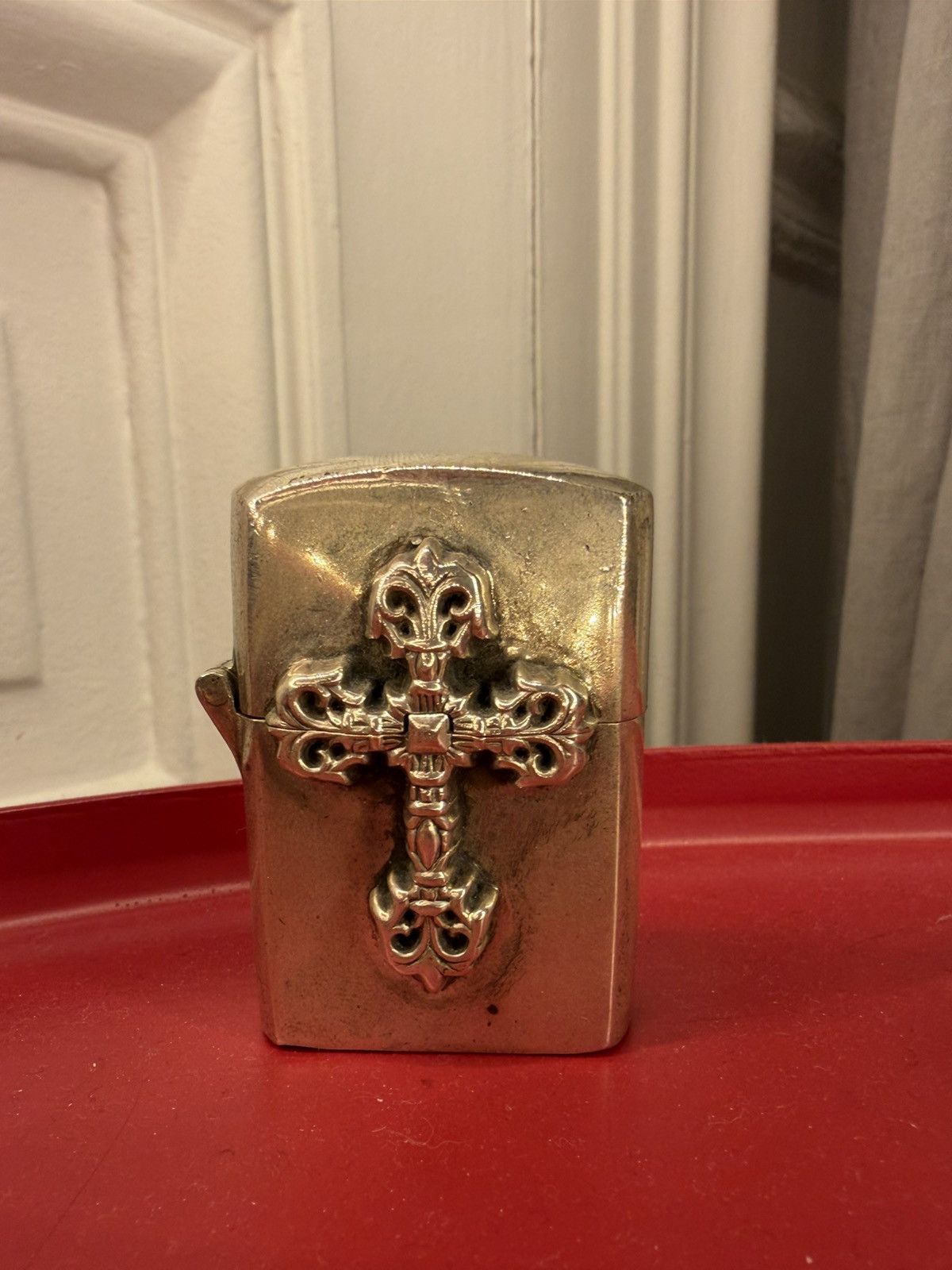Chrome Hearts Chrome Hearts Cross Zippo Size ONE SIZE - 1 Thumbnail