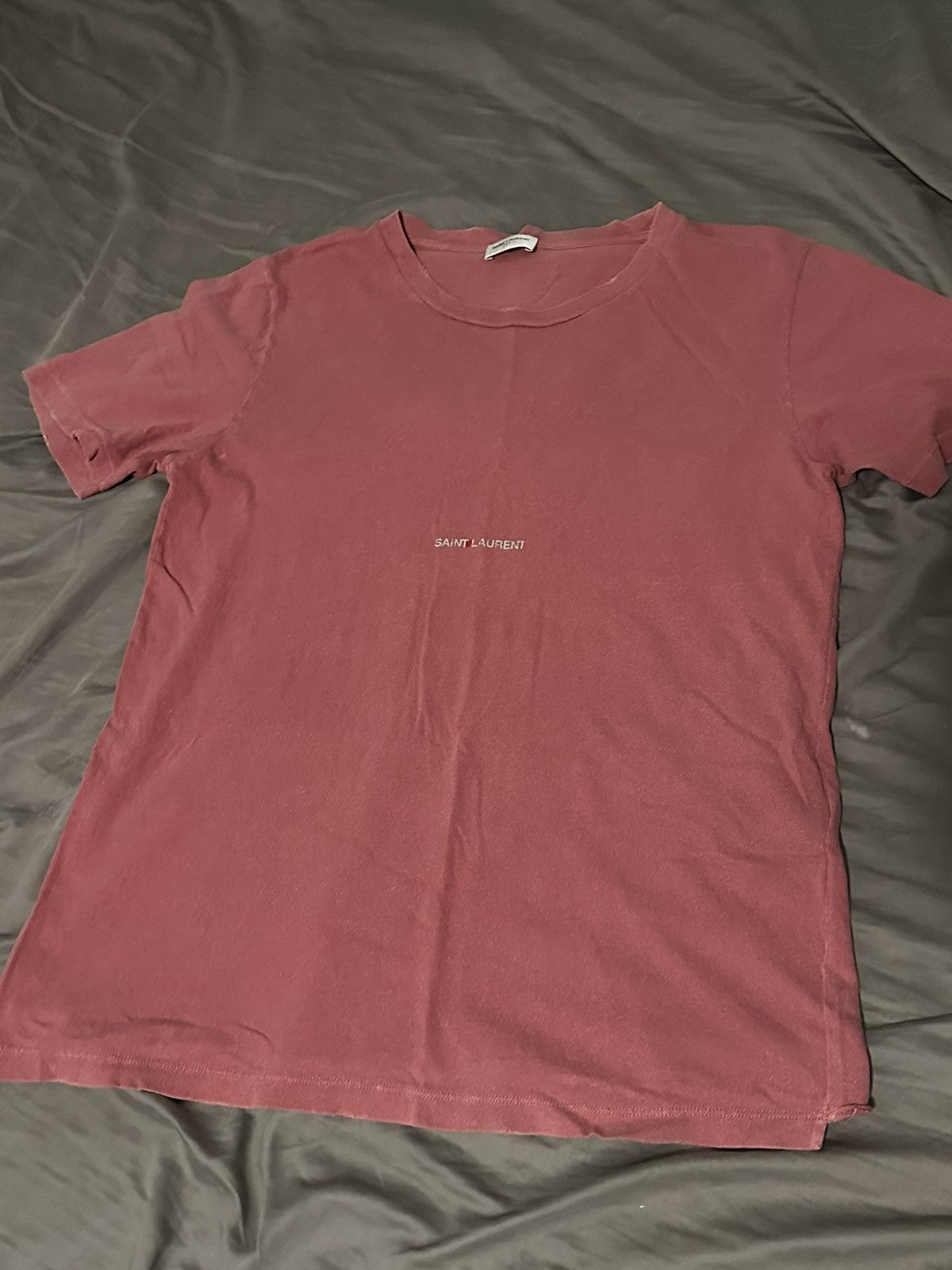 image of YVES Saint Laurent Tee in Pink, Men's (Size XS)