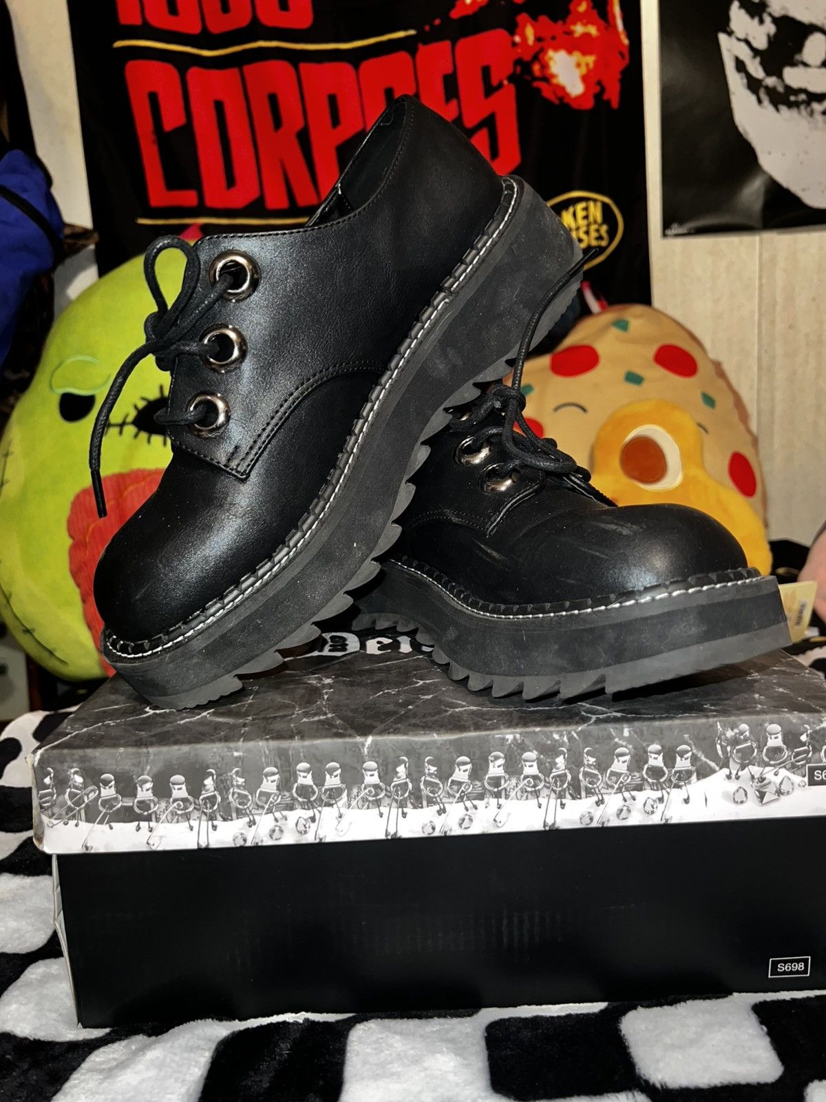 Demonia Cult Demonia Lilith 99 platform shoe Size US 11 / IT 41 - 3 Thumbnail