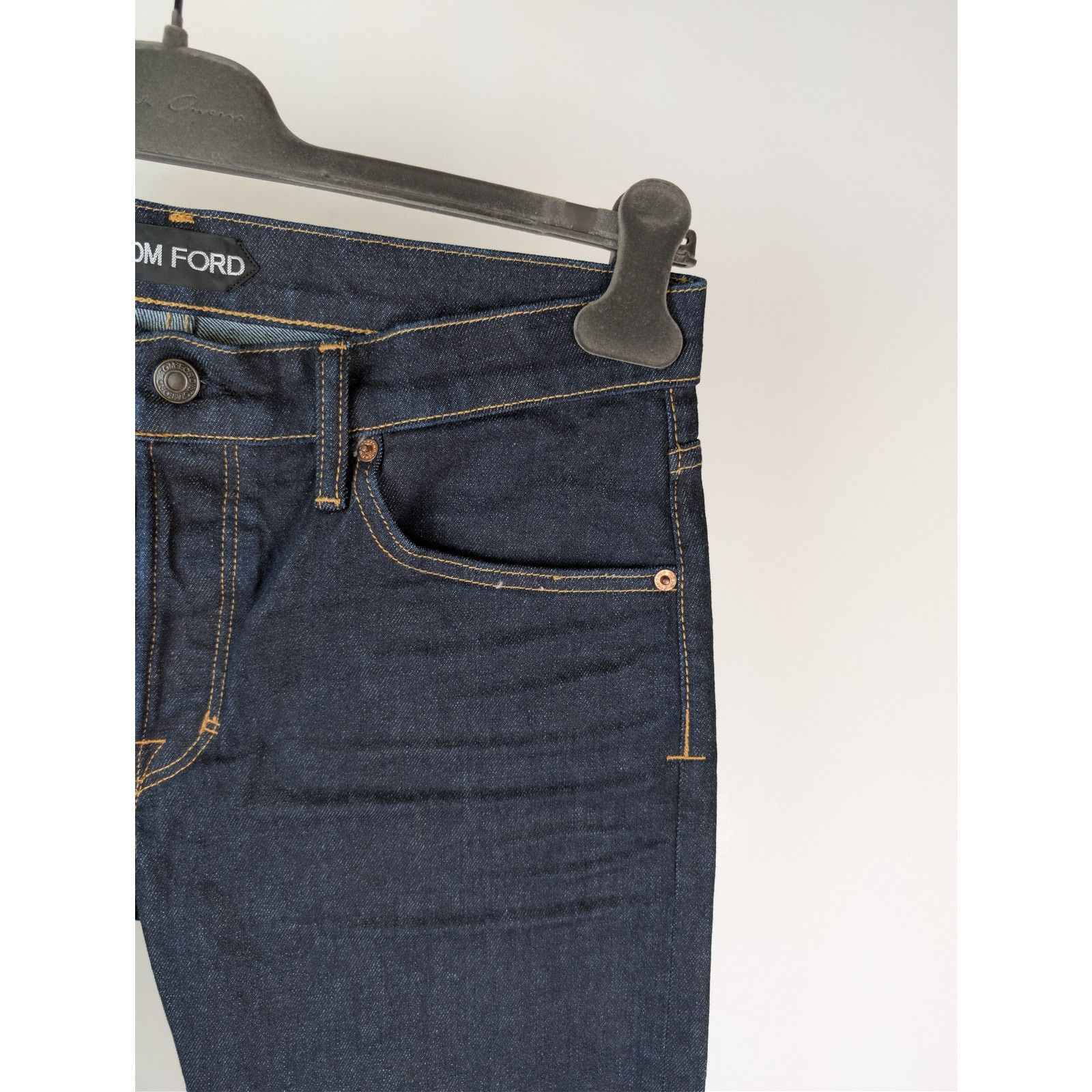 Tom Ford o1rshd1 Straight-Fit Denim Jeans in Dark Blue Size US 32 / EU 48 - 5 Thumbnail