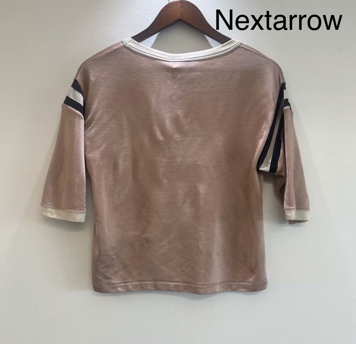Saint Laurent Paris × Yves Saint Laurent SAINT LAURENT SS23 letter round neck short sleeve T-shirt Size M / US 6-8 / IT 42-44 - 2 Thumbnail