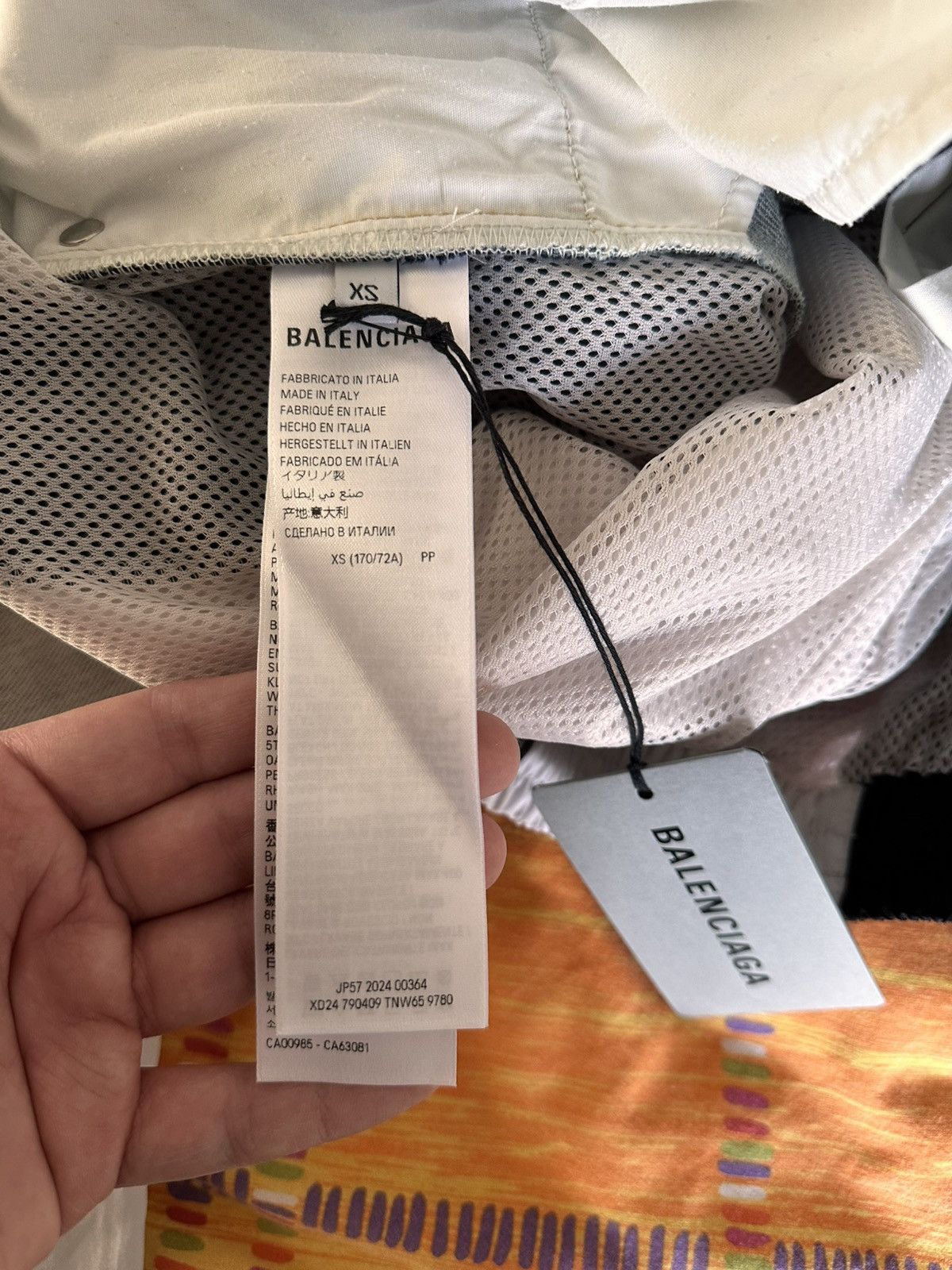Balenciaga FW24 Denim Tracksuit hybrid pants Size US 31 - 9 Thumbnail