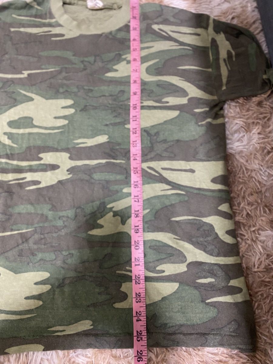 Other vintage signal USA camo tshirt 50/50-1980s military style Size US L / EU 52-54 / 3 - 4 Thumbnail