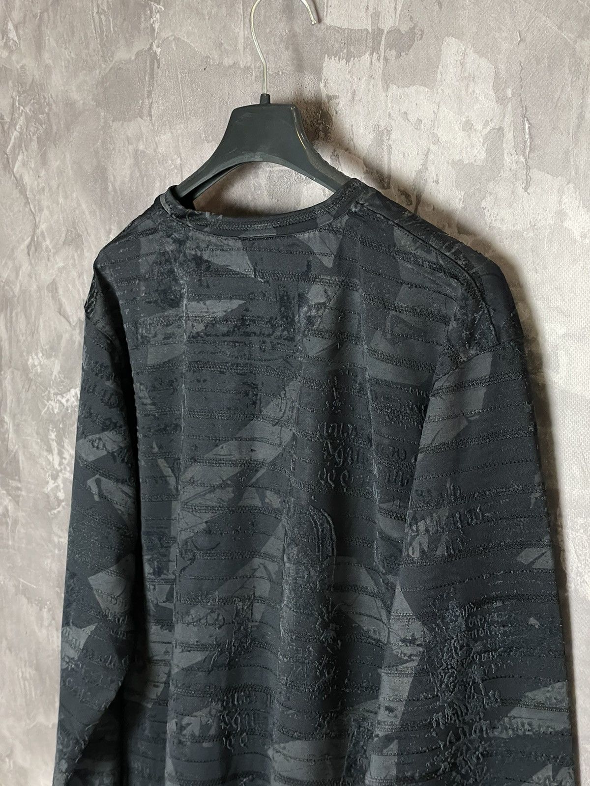 Japanese Brand × Vintage Vintage Jean Paul Gaultier style Overprint Long Sleeve Size US L / EU 52-54 / 3 - 13 Thumbnail