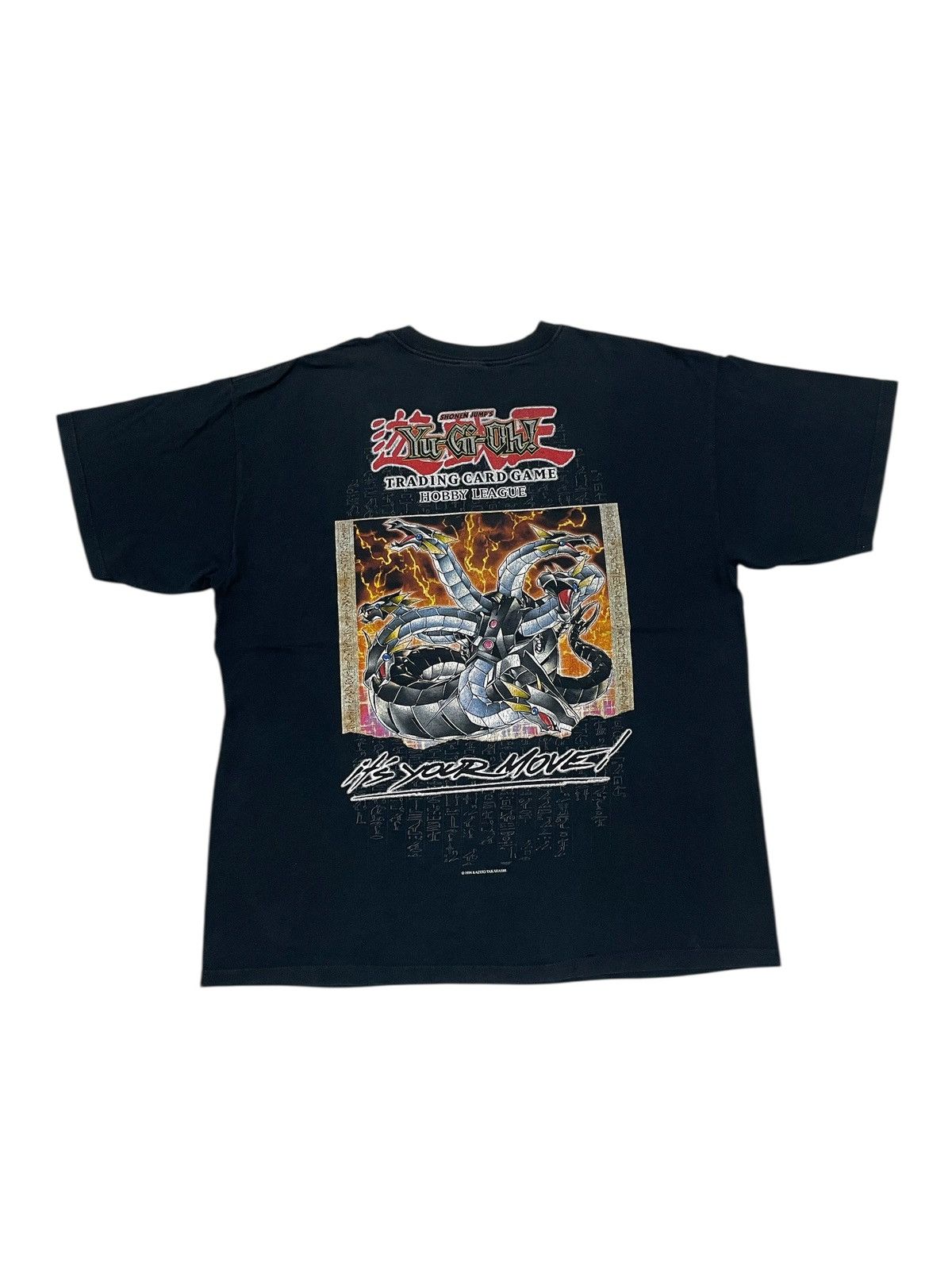 Cartoon Network × Vintage Vintage YU-GI-OH ! Card Game 1996 Kazuki Takahashi T-shirt Size US XL / EU 56 / 4 - 1 Thumbnail