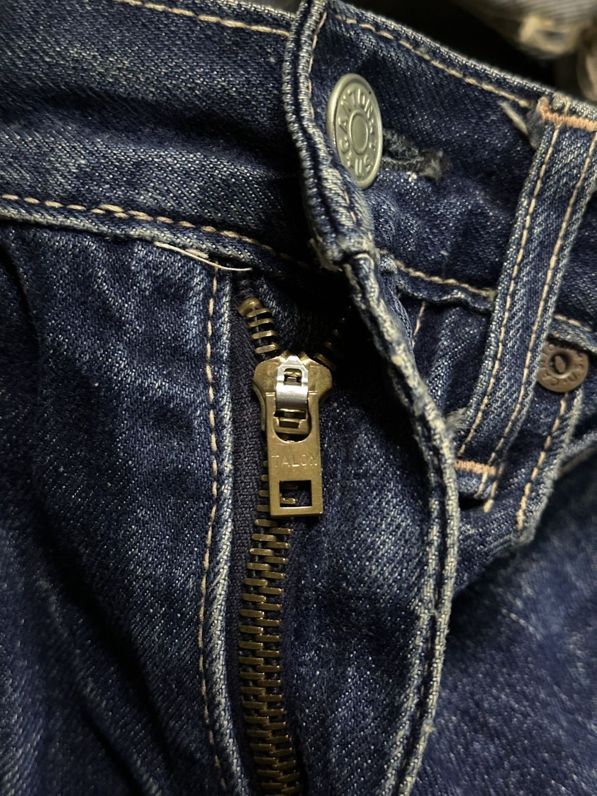 Kapital Distress Vintage Canton Flare Denim Size US 30 / EU 46 - 7 Thumbnail