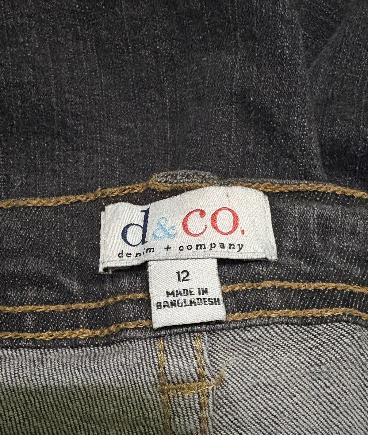Denim & Co. Denim Company Streetwear Jeans Low Flared Denim Size US 30 / EU 46 - 18 Thumbnail