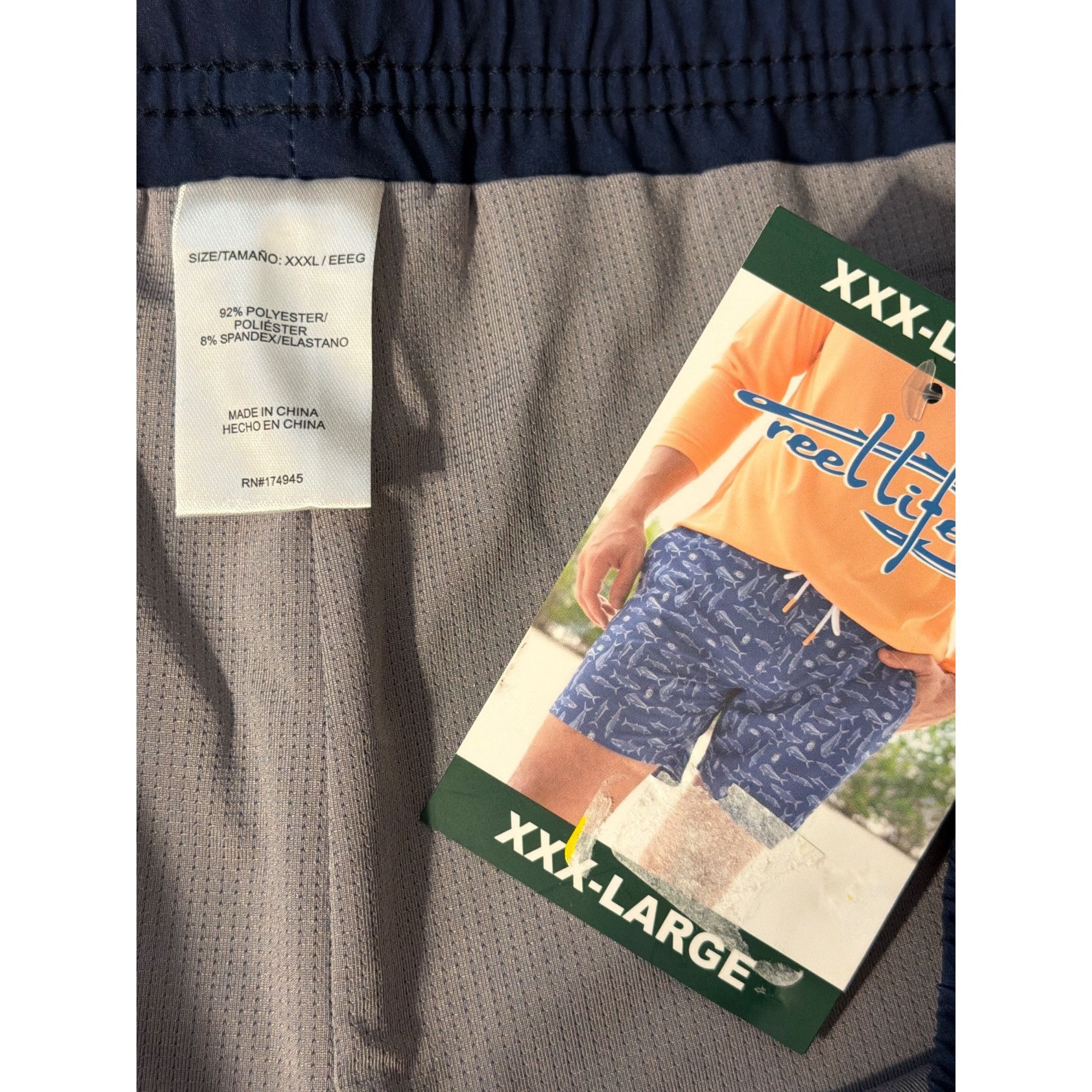 Other Reel Life Hooked on Palms Branson Swim Trunks Bathing Suit S Size US 44 / EU 60 - 5 Thumbnail