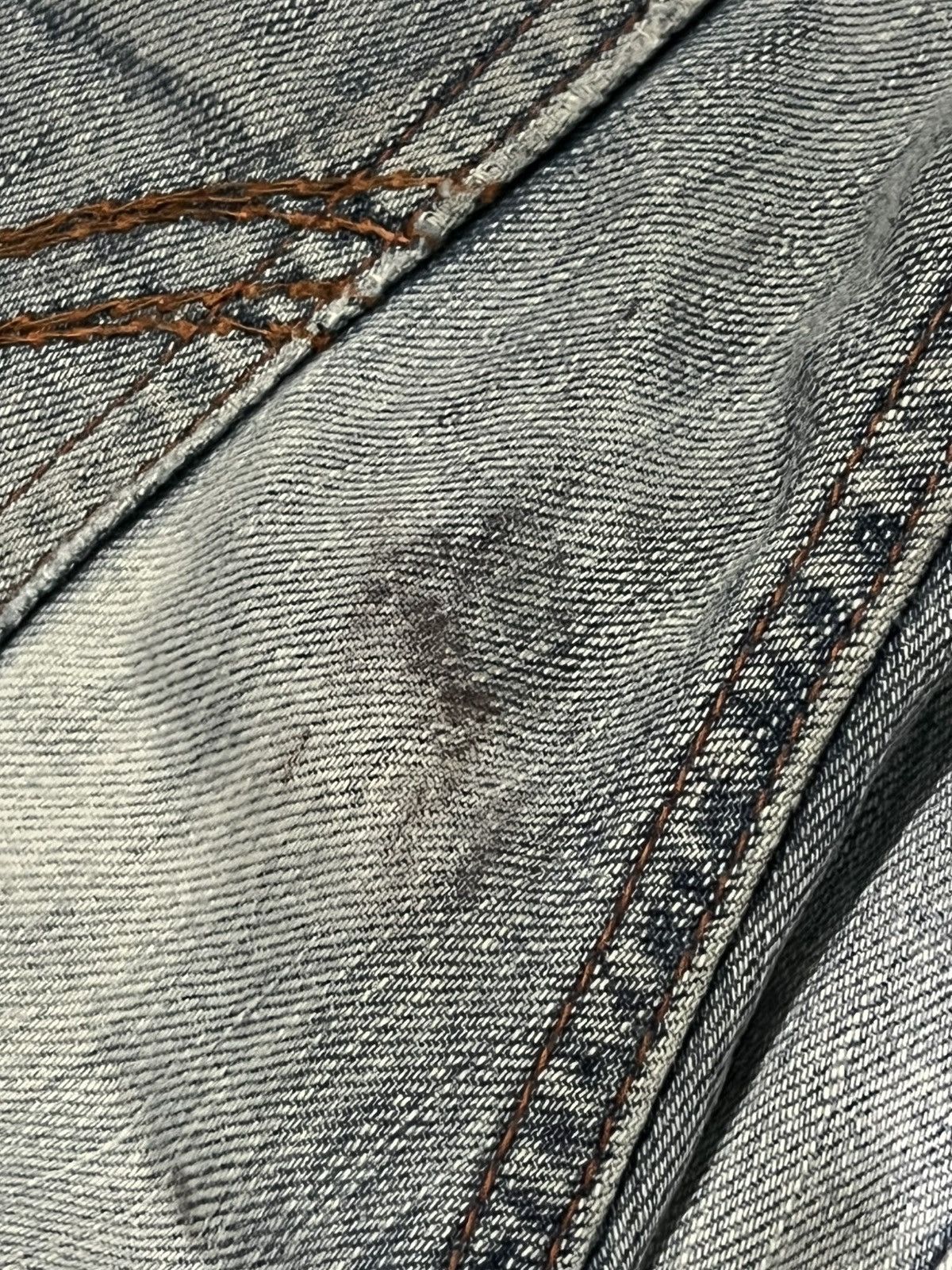 Edwin Vintage Japanese Brand Edwin Blue Way Distressed Loose Jeans Size US 32 / EU 48 - 9 Thumbnail