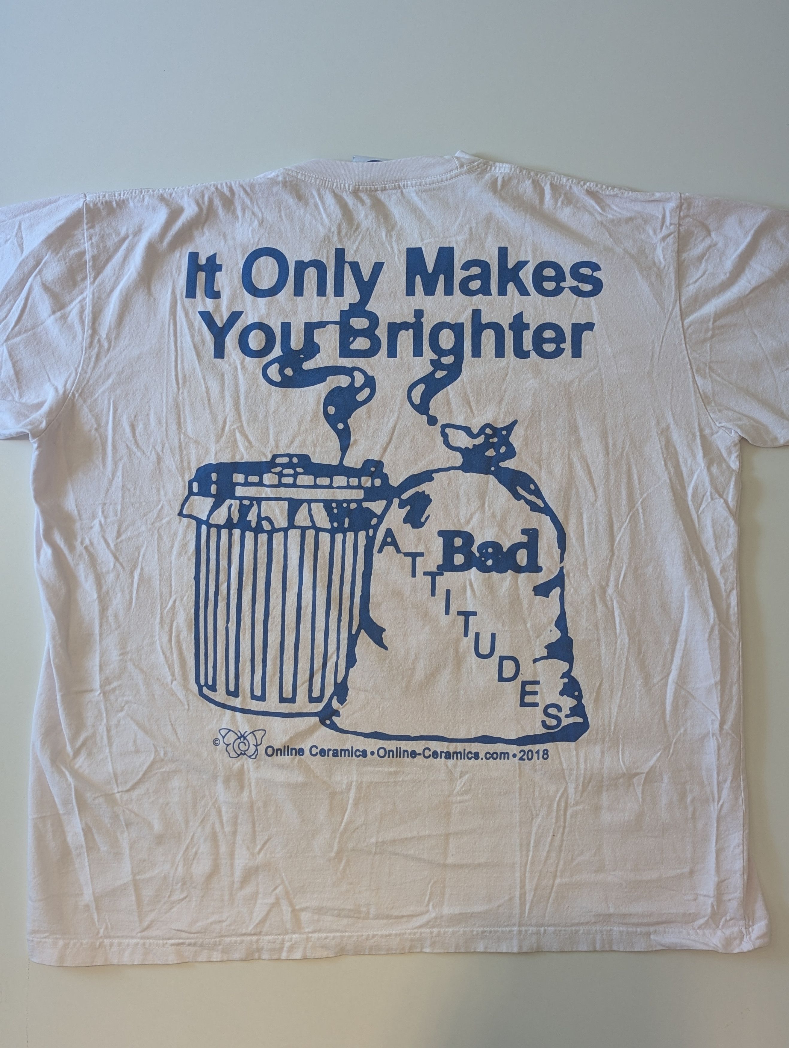 Online Ceramics Online Ceramics Give your Brightness Away 2018 T-Shirt Size US XXL / EU 58 / 5 - 8 Thumbnail
