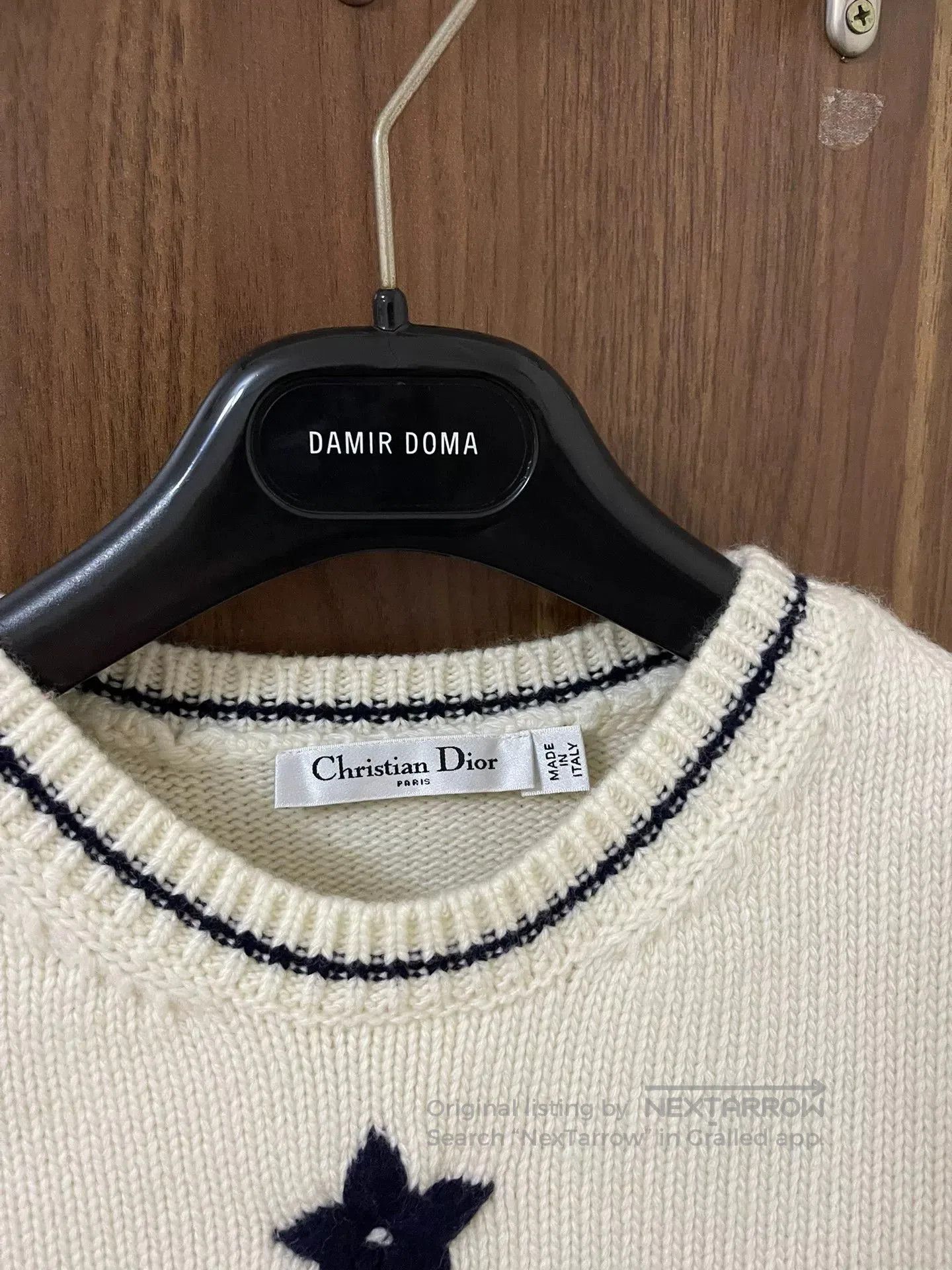 Dior Dior Women's Short Sleeve Sweater. Size XS / US 0-2 / IT 36-38 - 2 Thumbnail