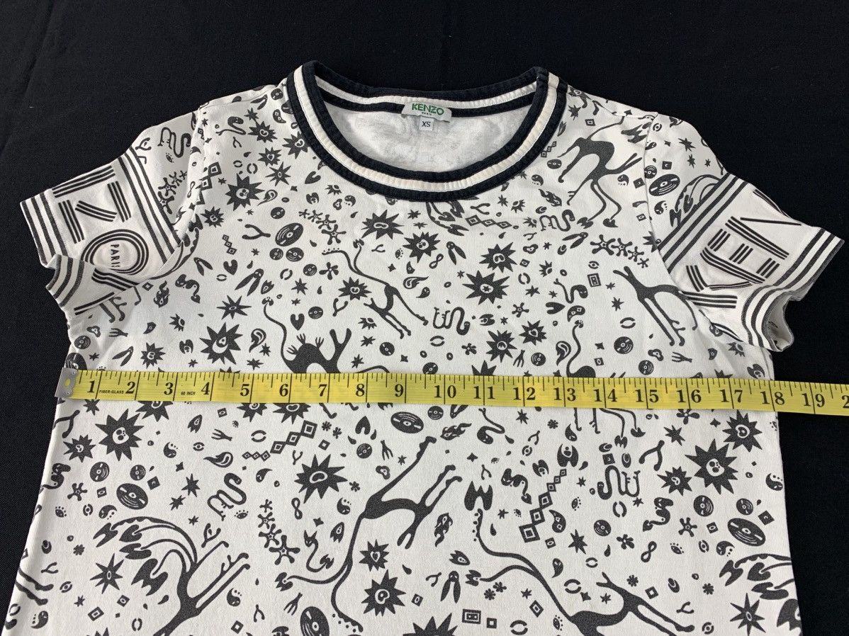 Kenzo Kenzo Paris Ethic Native Design Ovp Printed Tee T-shirt Size US S / EU 44-46 / 1 - 9 Thumbnail
