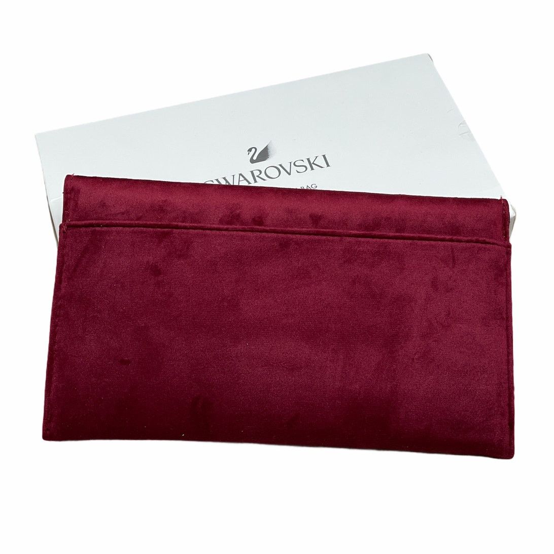 Swarovski Swarovski Sparkling Holiday Clutch Bag Burgundy. Clutch Bag Size ONE SIZE - 4 Thumbnail
