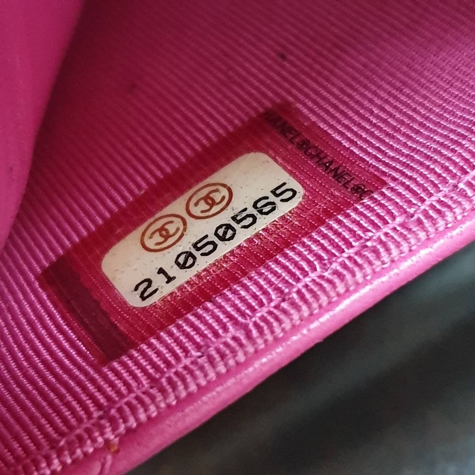 Chanel Chanel Wallet On Chain Pink Leather Size ONE SIZE - 5 Thumbnail