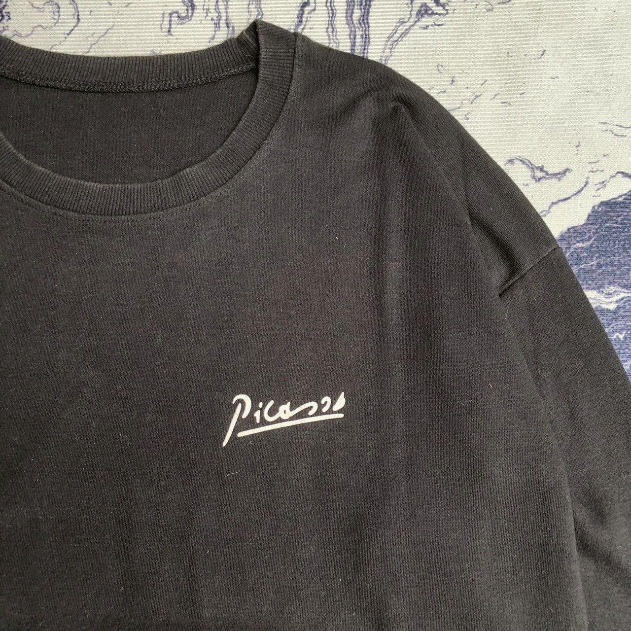 Vintage Vintage Picasso “Toros en Vallauris 1955” Longsleeve Tee Size US M / EU 48-50 / 2 - 4 Thumbnail