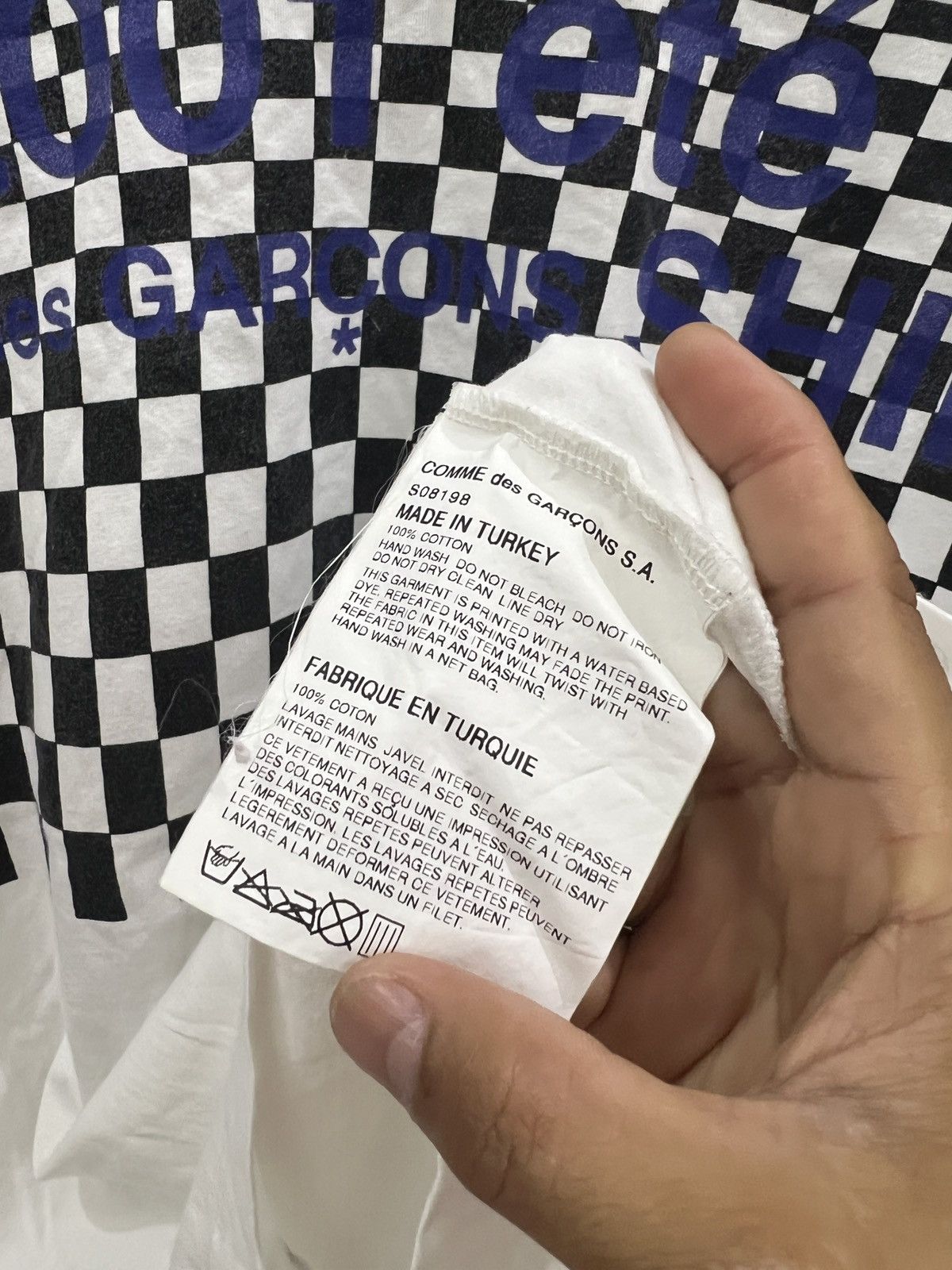 Comme des Garcons × Designer × Japanese Brand COMME DES GARCONS JAPANESE BRAND SHIRT Size US S / EU 44-46 / 1 - 3 Thumbnail