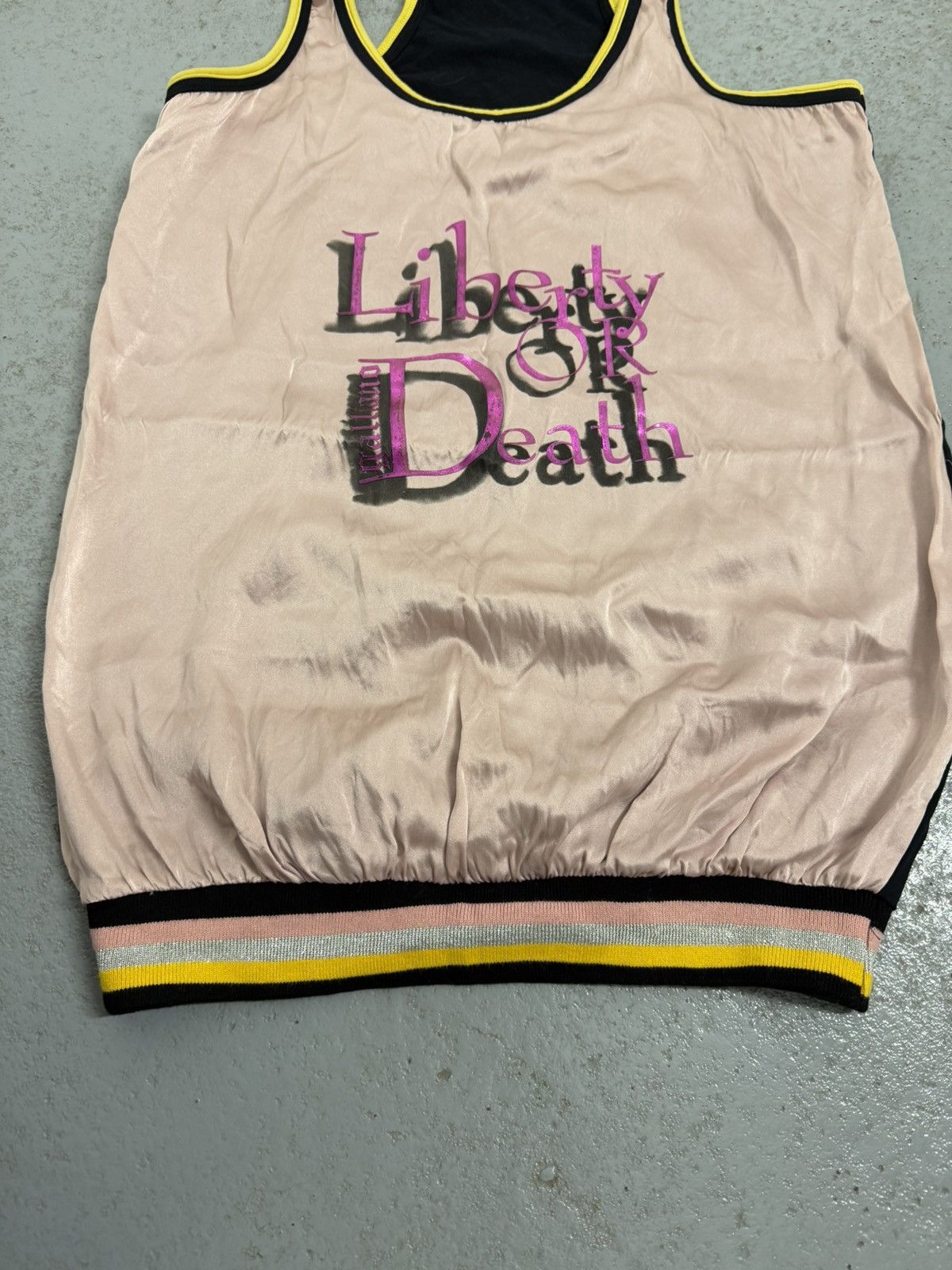 John Galliano John Galliano S/S2009 Liberty To Death Tank Vest Size S / US 4 / IT 40 - 6 Thumbnail