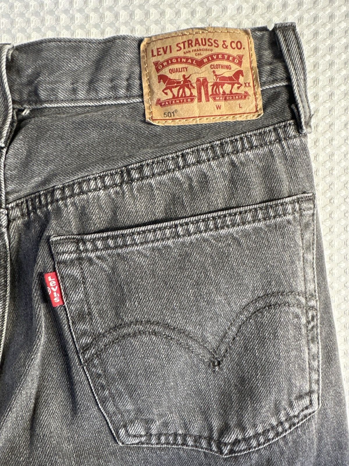 Levi's Levi’s 501 Original Fit Straight Leg Jeans Size 26" / US 2 / IT 38 - 6 Thumbnail