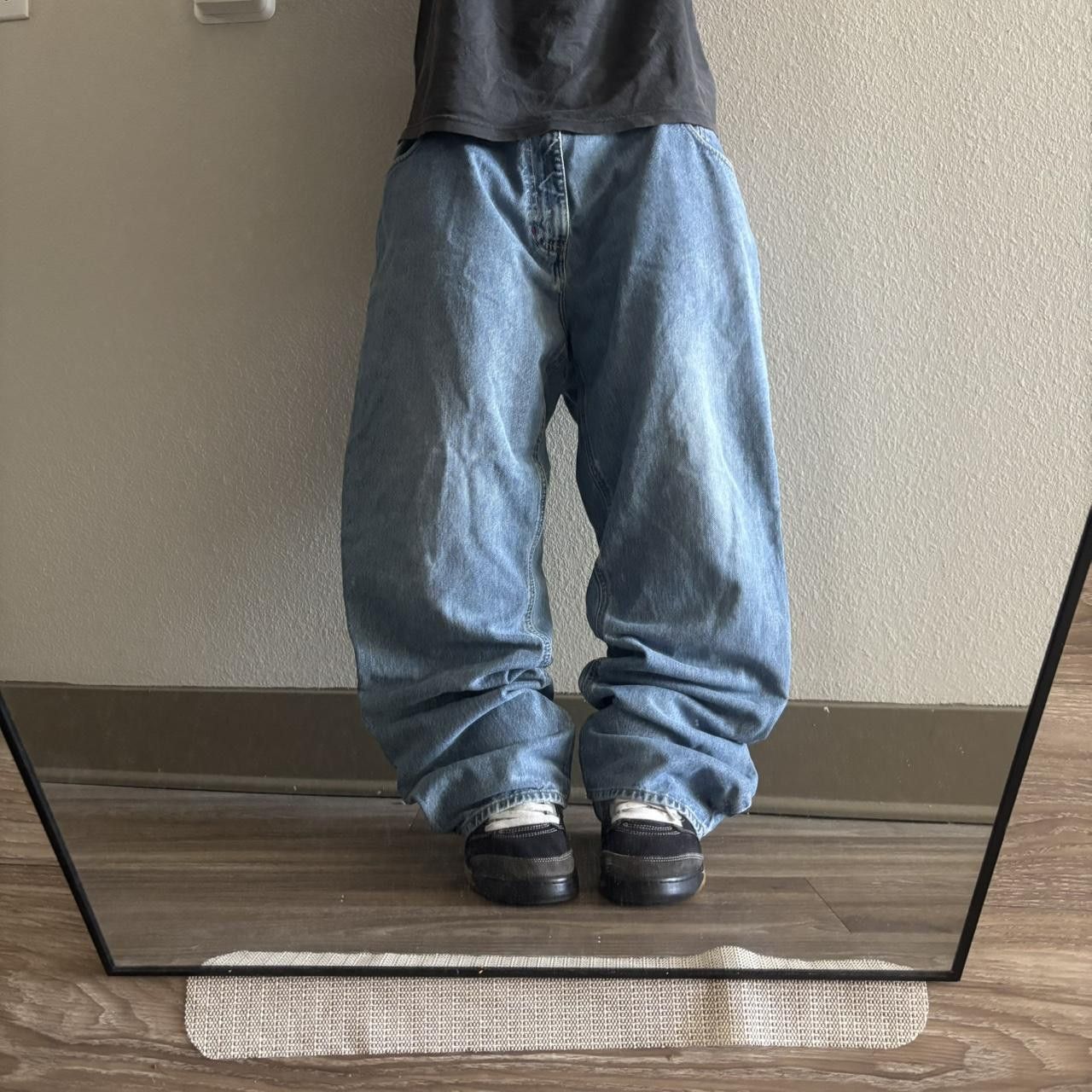 Tommy Hilfiger Crazy Vintage Y2K/2000s Baggy Tommy Hilfiger Skater Style Denim Jeans! 40x30 Size US 40 / EU 56 - 1 Thumbnail
