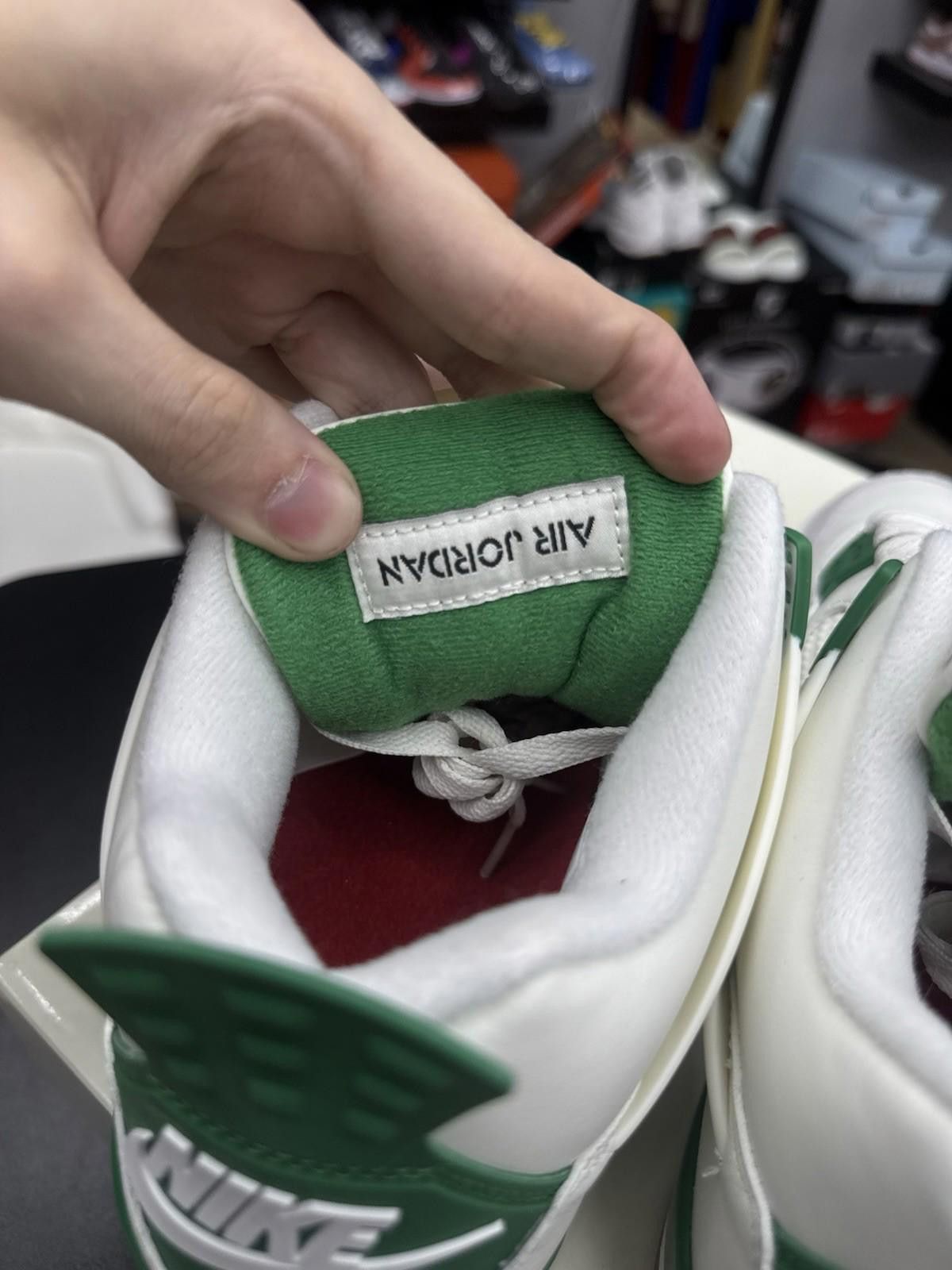 Jordan Brand Size 10.5 - Jordan 4 Retro SP x Nike SB Mid Pine Green New Size US 10.5 / EU 43-44 - 8 Thumbnail